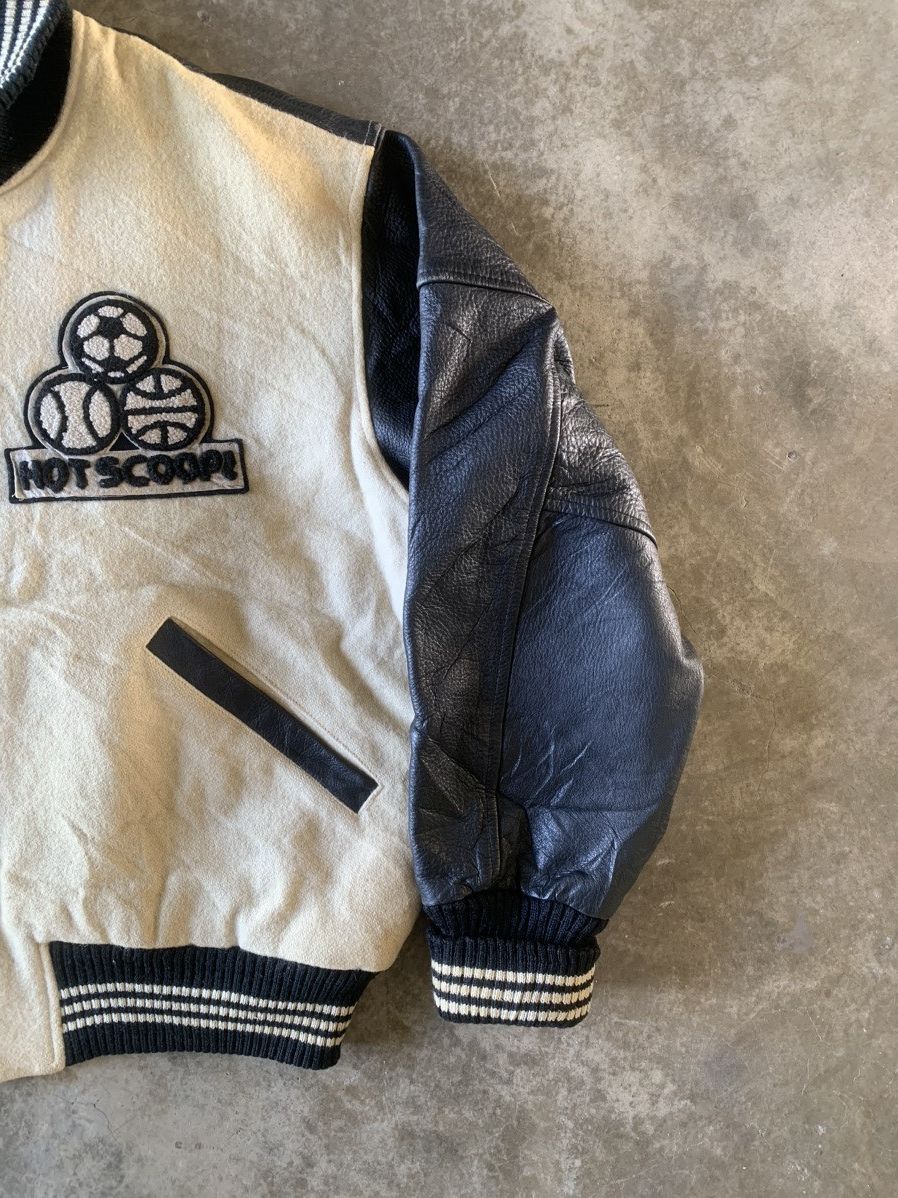 Vintage Hotscoop japanese brand varsity very nice back design Size US XL / EU 56 / 4 - 2 Thumbnail