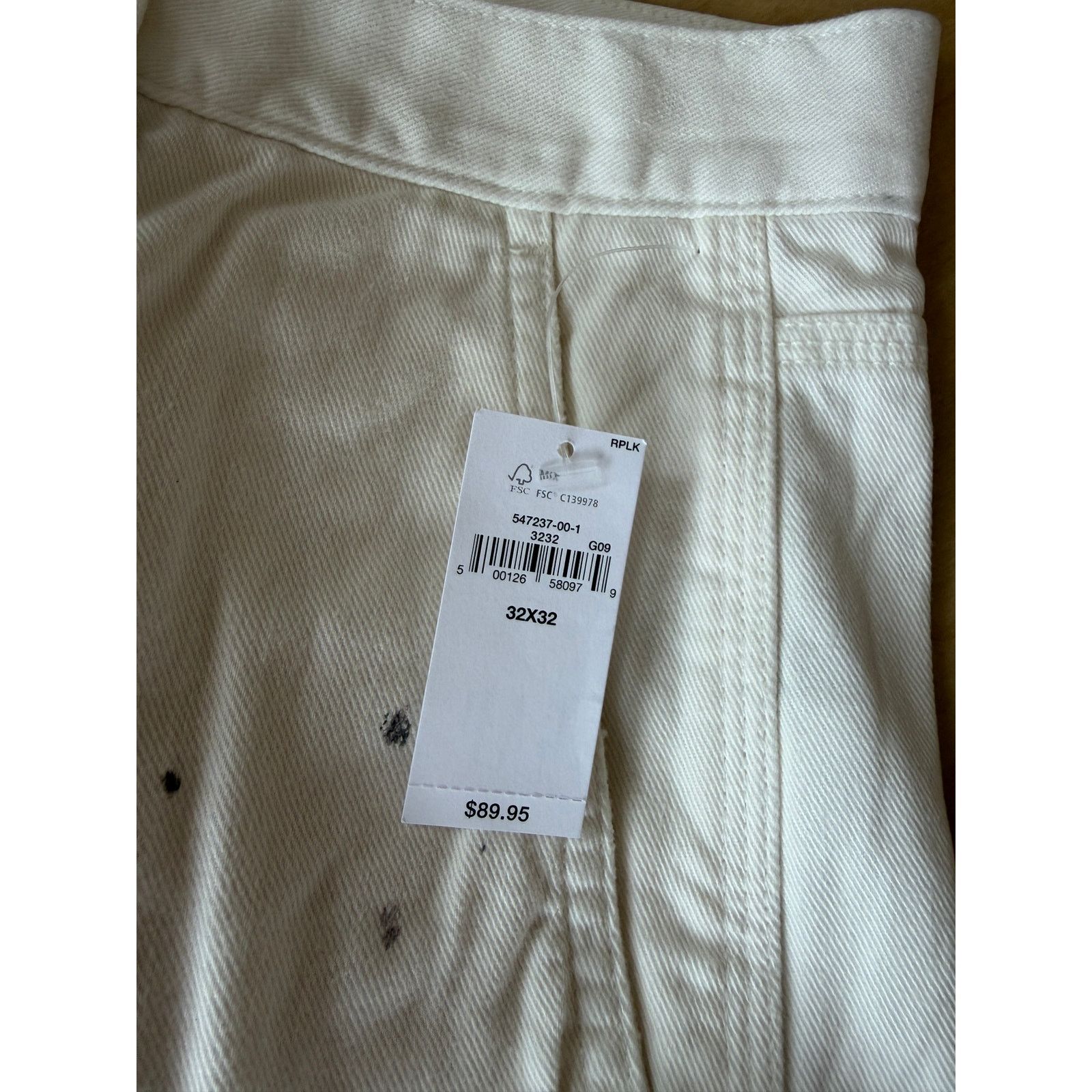 Gap Gap x Madhappy Painter Carpenter Pants White NWT W32 L32 Size US 32 / EU 48 - 8 Thumbnail