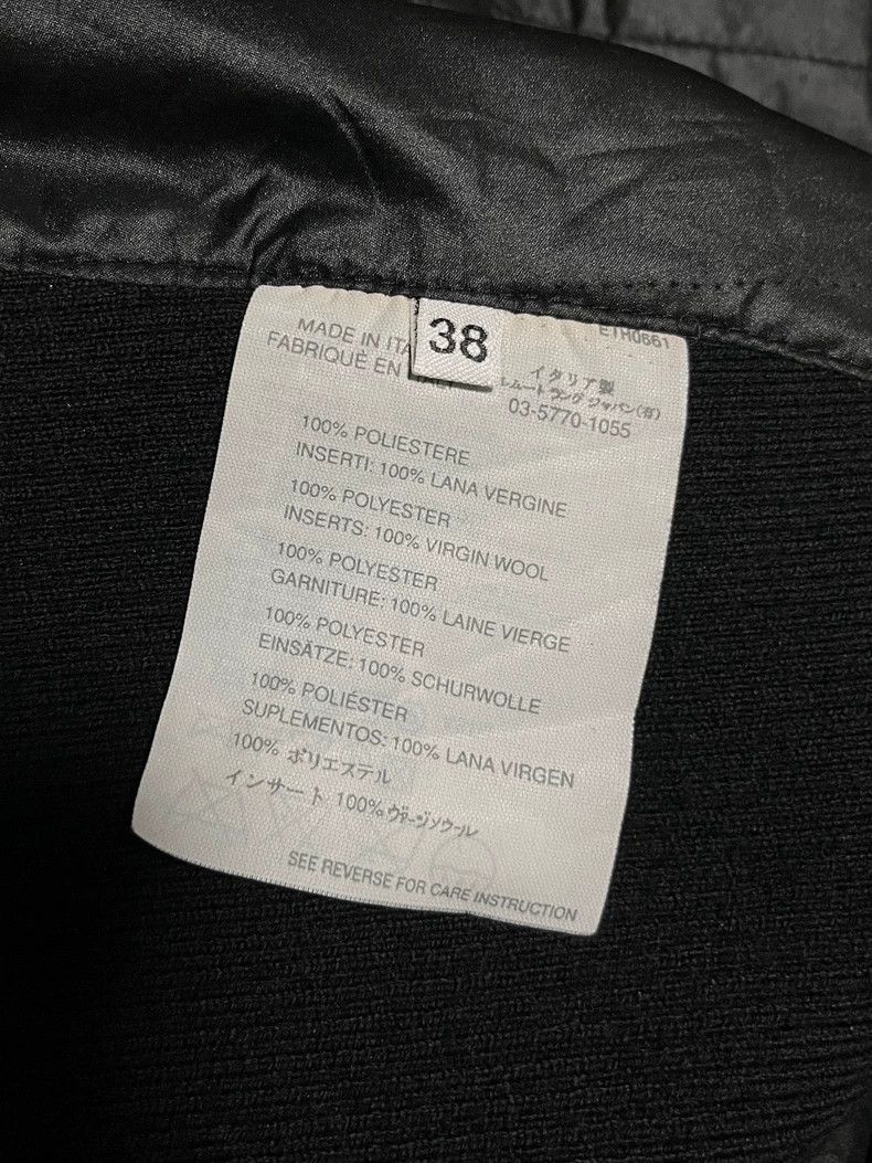 Helmut Lang HELMUT LANG 2003AW Wool Rhoft Pilot Jacket Size XS / US 0-2 / IT 36-38 - 9 Thumbnail
