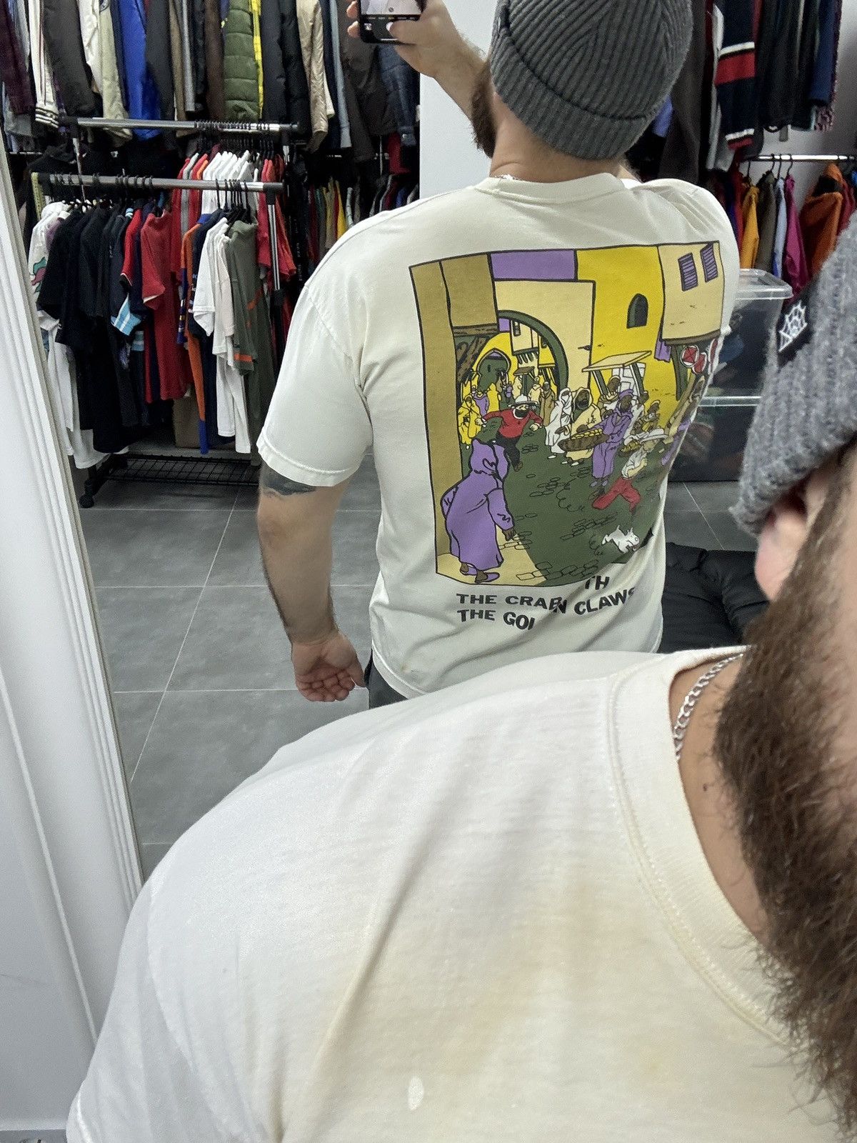 Vintage Vintage The Adventures Of Tintin T-Shirt Size M Size US M / EU 48-50 / 2 - 3 Thumbnail