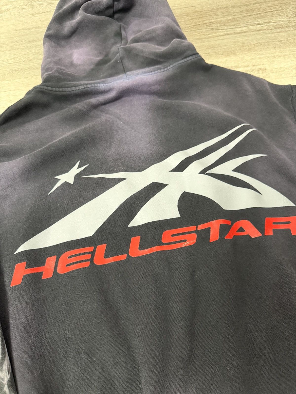 HELLSTAR Hellstar Airbrushed Skull Hoodie Black Size XS Size US XS / EU 42 / 0 - 8 Thumbnail
