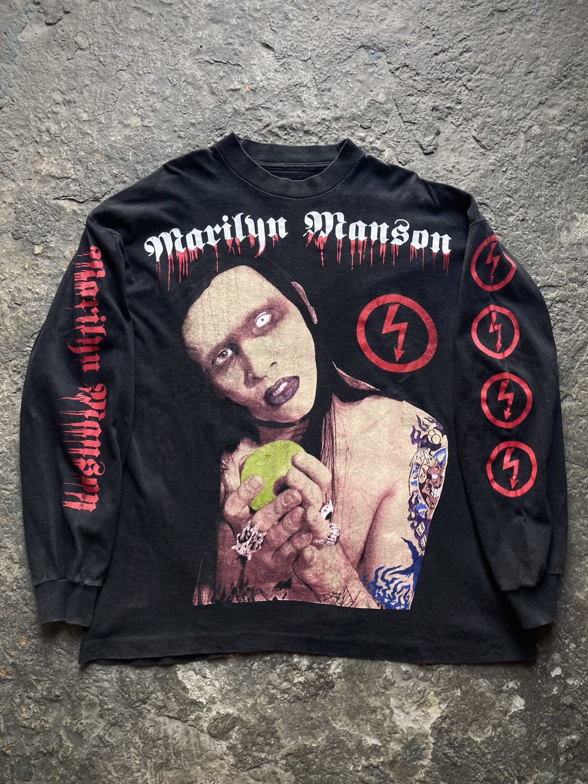 Vintage Vintage '97 Marilyn Manson Mexican Bootleg | Grailed