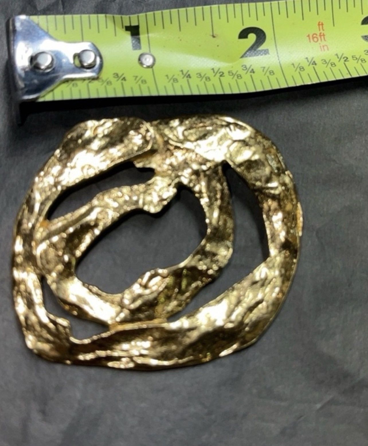 Yves Saint Laurent Vintage Yves St. Laurent YSL Modernist Sculptural Brooch Size ONE SIZE - 2 Thumbnail