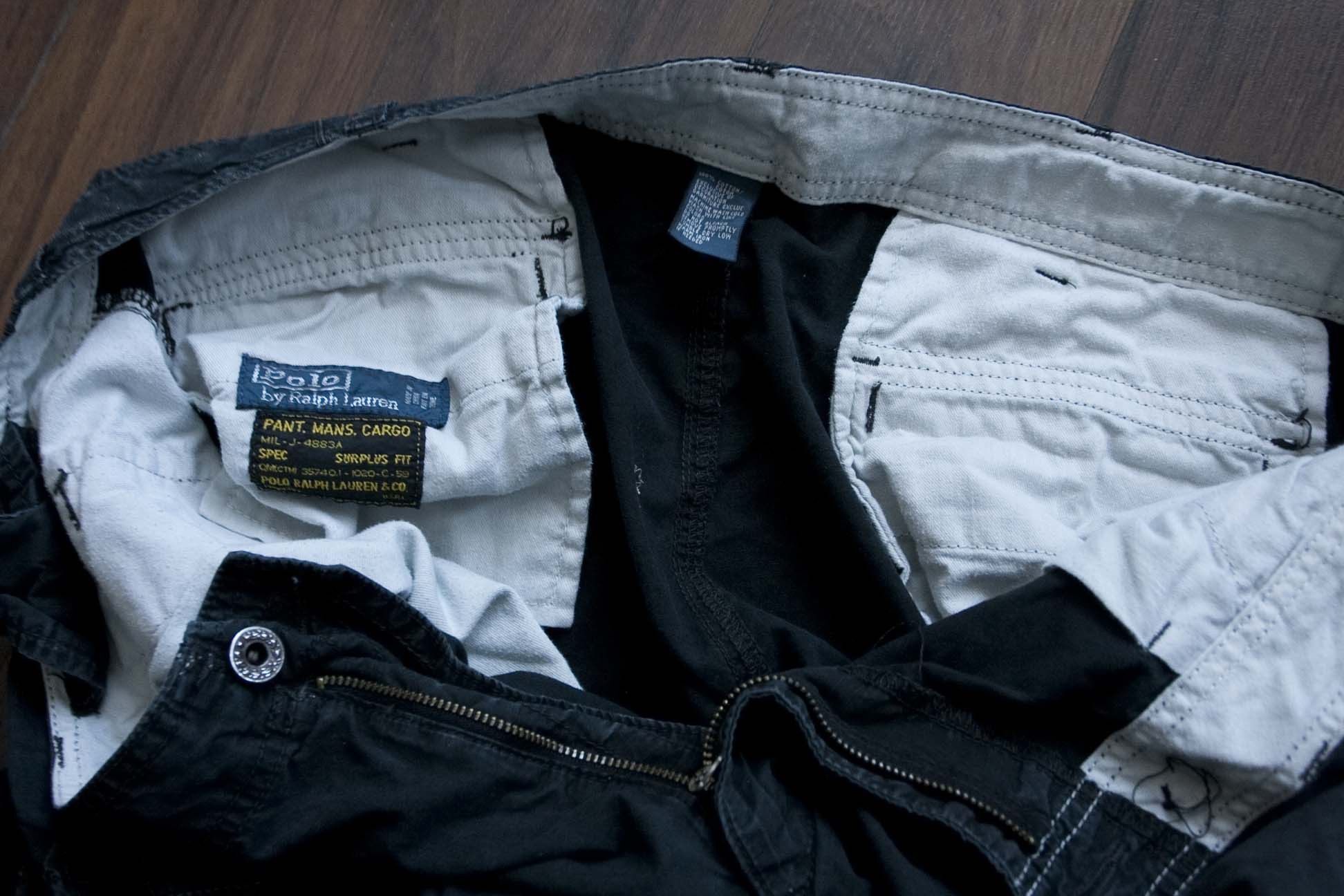 Polo Ralph Lauren × Vintage Ralph Lauren & Co. Pants Cargo Military Vintage Size 38x27 Size US 38 / EU 54 - 7 Thumbnail