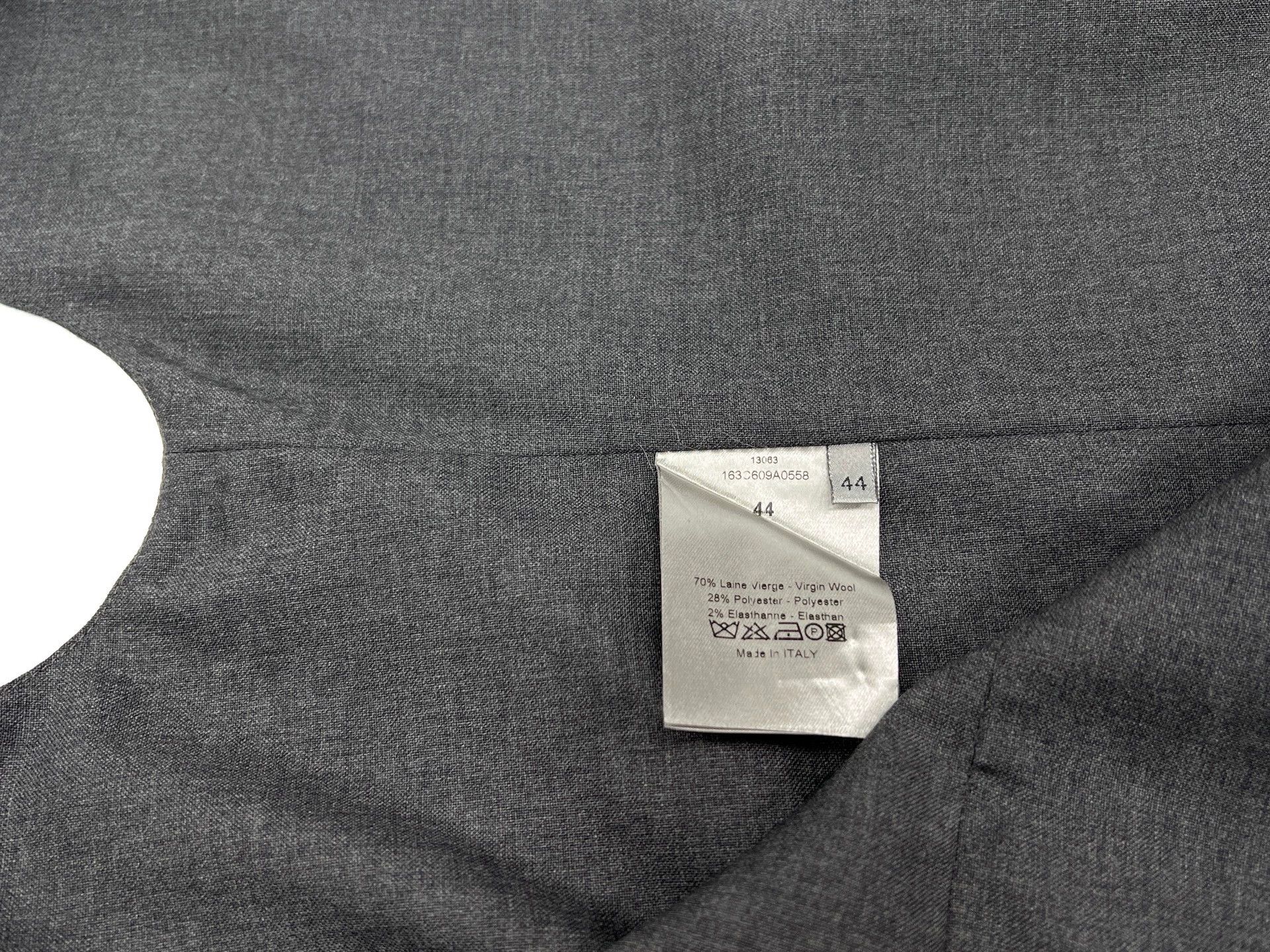 Dior Dior Homme 11SS stand-collar open-front cinched vest 44 Size US S / EU 44-46 / 1 - 4 Thumbnail