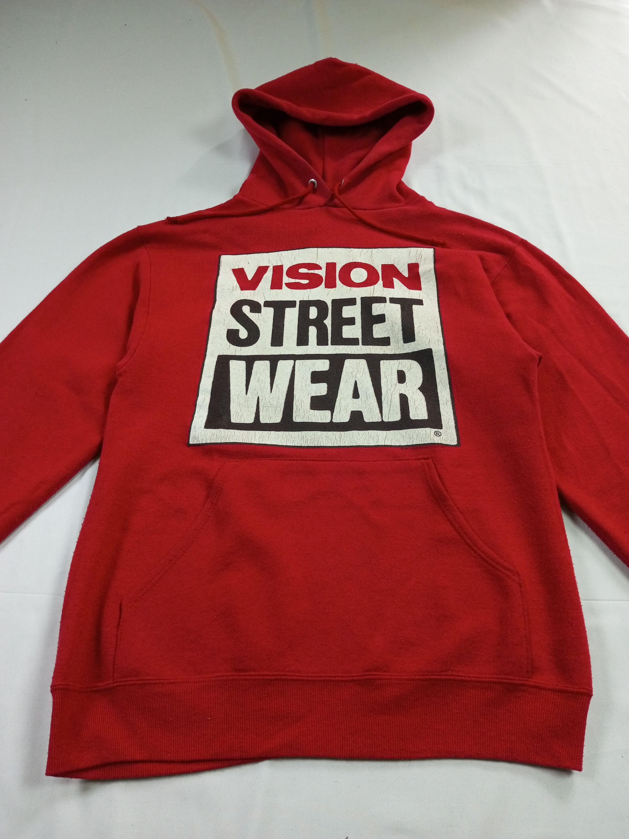 Vintage × Vision Streetwear VINTAGE 90s VISION STREETWEAR SKATEBOARD HOODIE Size US M / EU 48-50 / 2 - 2 Thumbnail