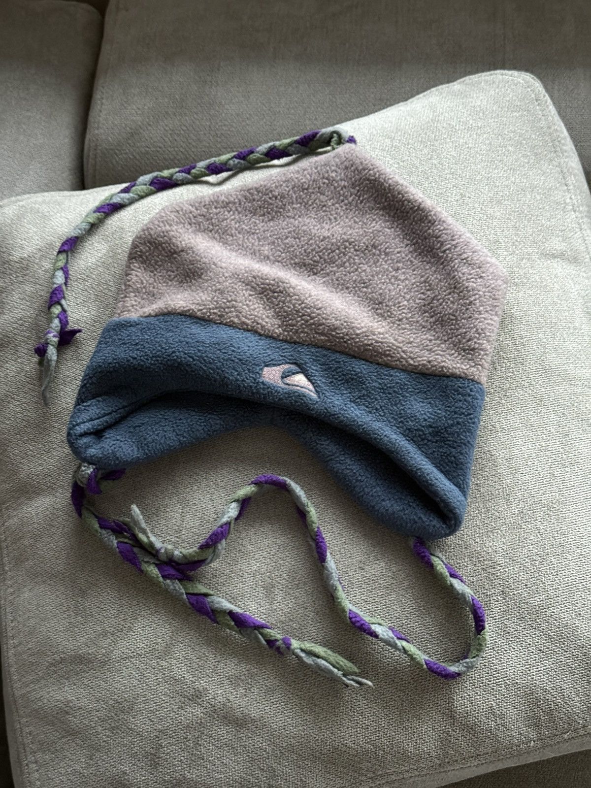 Quiksilver Vintage 90s Quiksilver Surf Fleece Hat Size ONE SIZE - 1 Thumbnail
