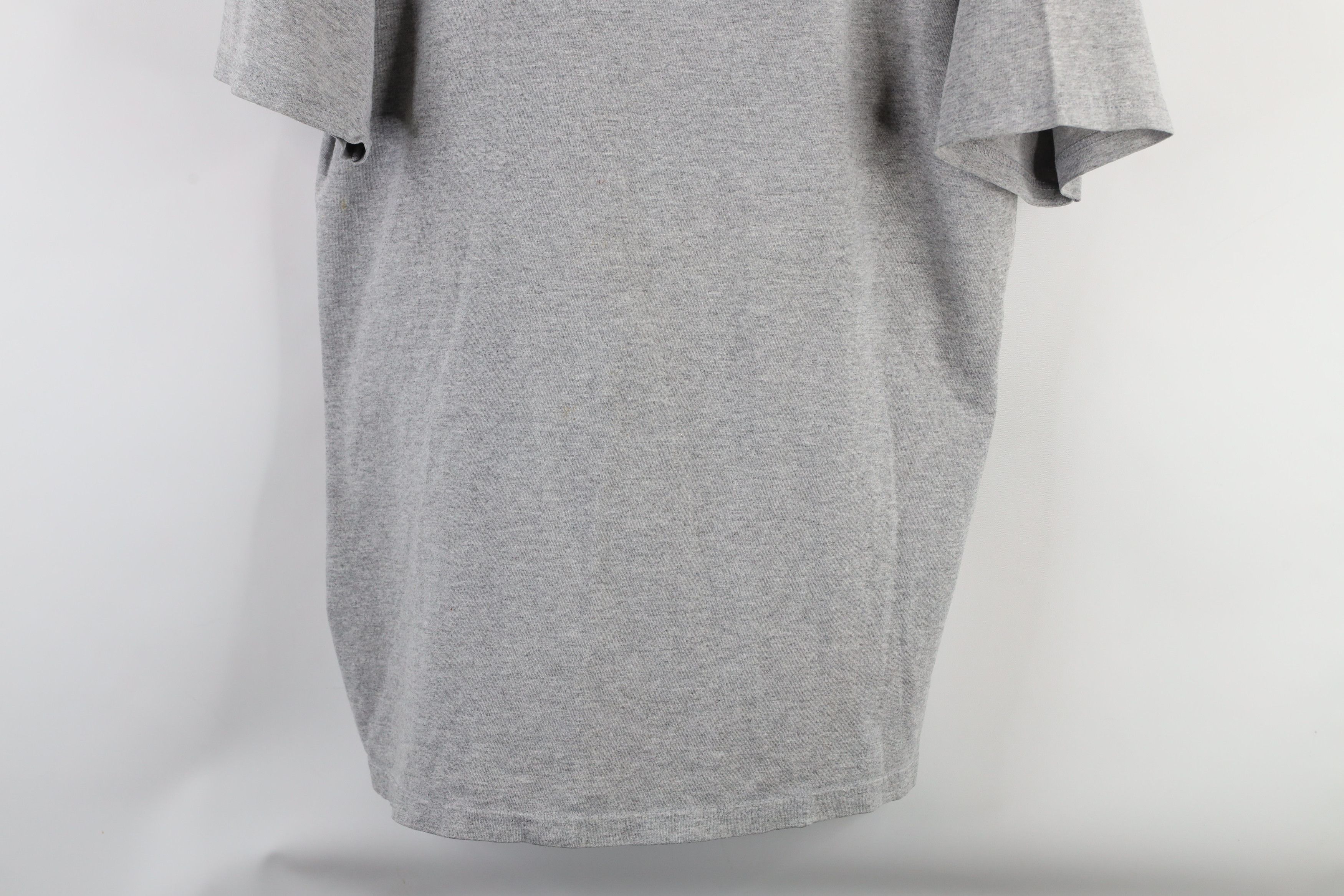 Vintage Vintage 90s Streetwear Short Sleeve T-Shirt Heather Gray Size US XL / EU 56 / 4 - 3 Thumbnail