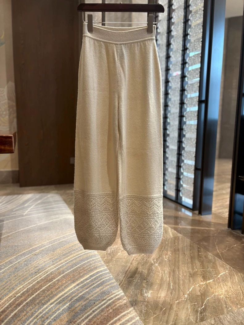 Loro Piana LORO PIANA Fine cashmere trousers Size 25" / US 0 / IT 36 - 1 Thumbnail