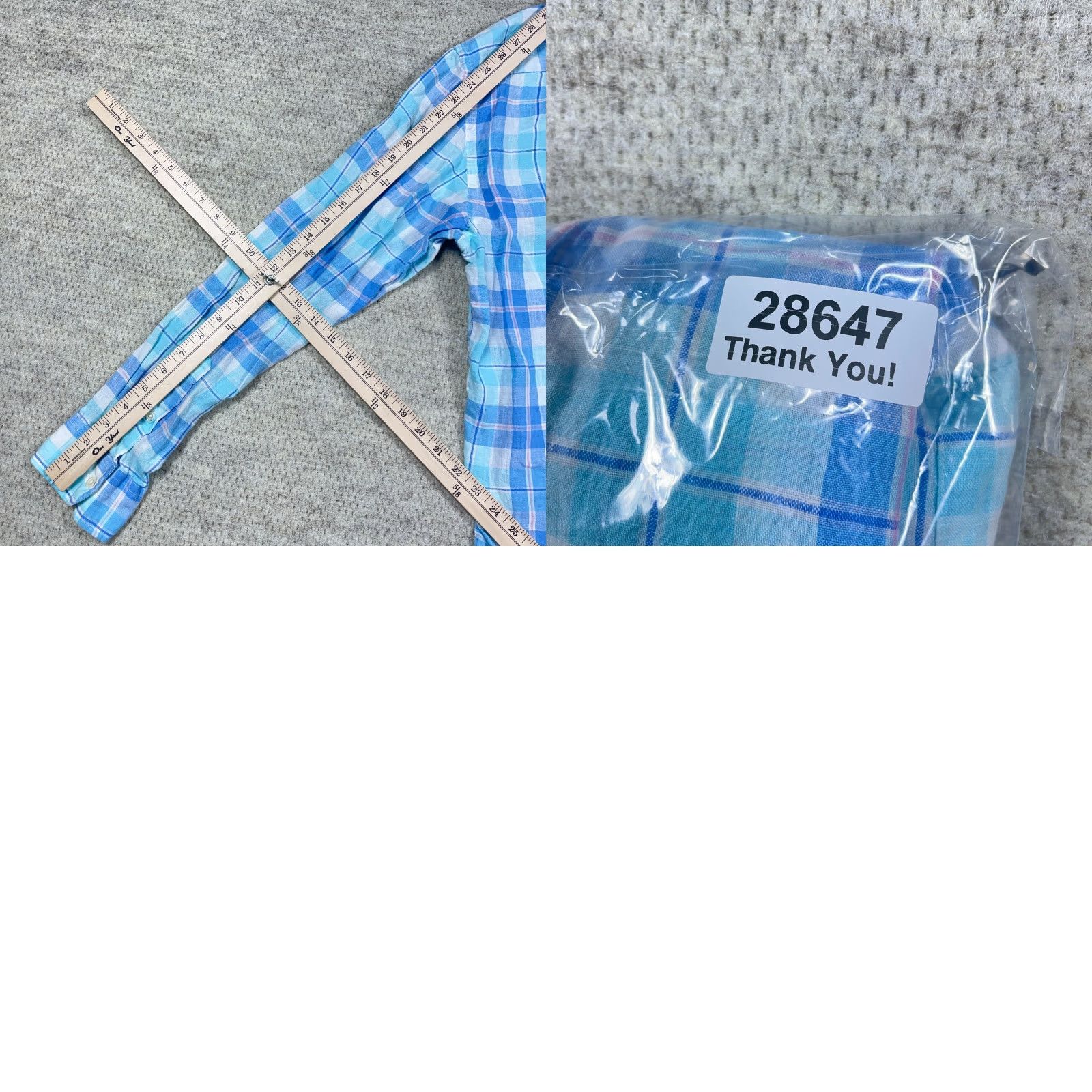 Vineyard Vines Vineyard Vines Shirt Men Large Blue Plaid Tucker Button Up Size US L / EU 52-54 / 3 - 8 Thumbnail