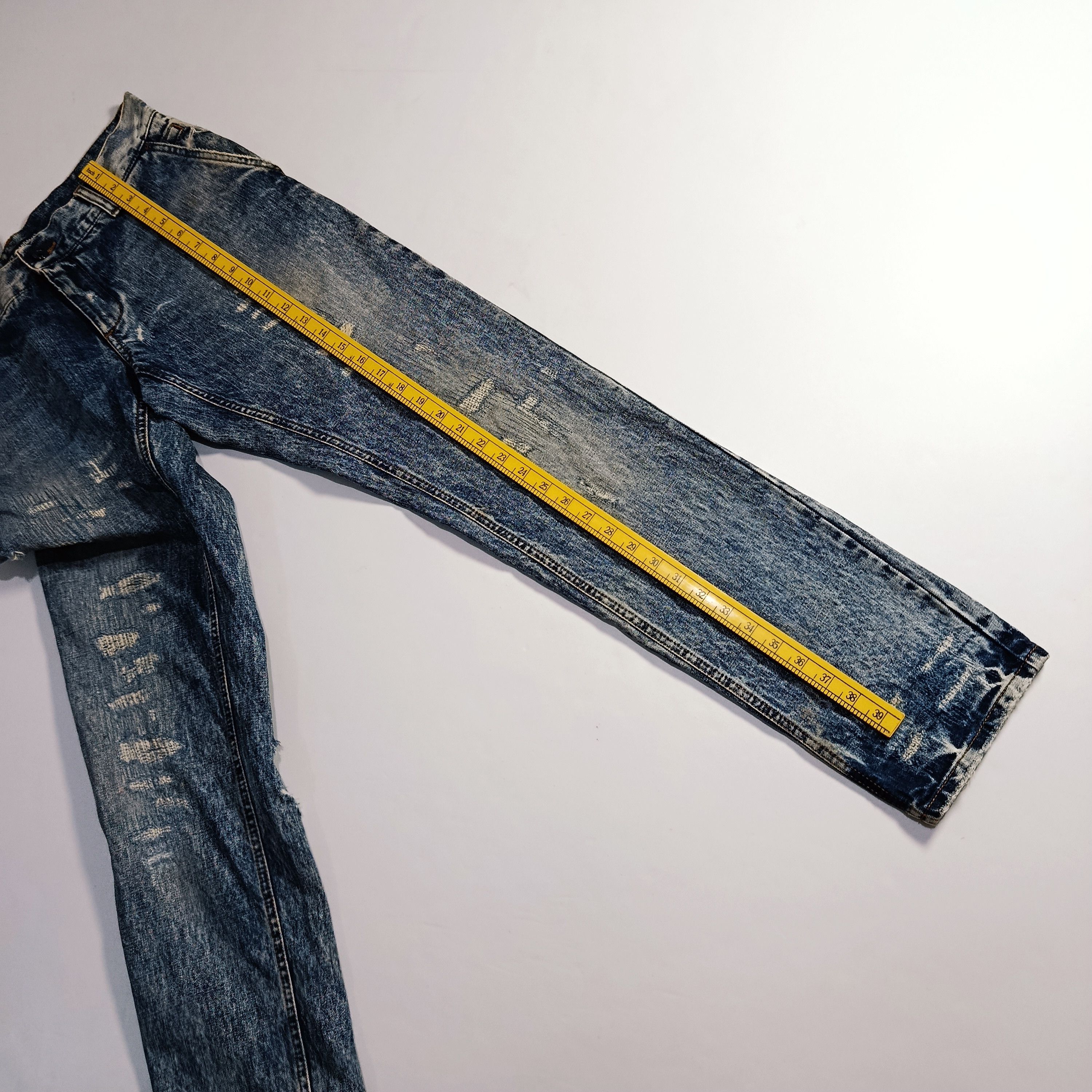 Dolce & Gabbana Dolce & Gabbana Distressed Denim Jeans Size US 30 / EU 46 - 10 Thumbnail