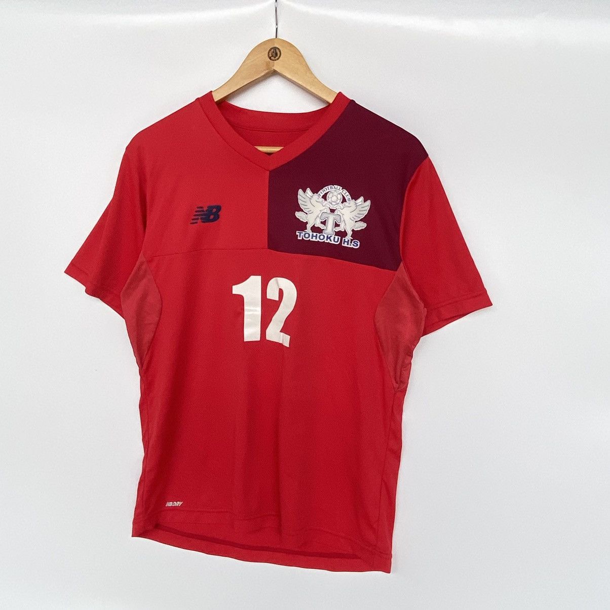 Other Vintage New Balance Football Red/Burgundy Pullover Size L Size US L / EU 52-54 / 3 - 2 Thumbnail