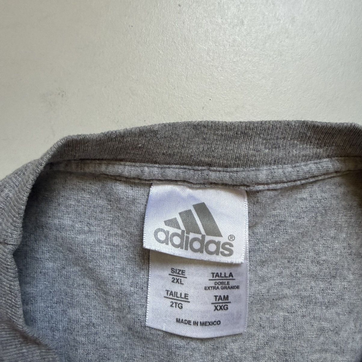 Adidas Vintage Y2K Adidas Goth Logo Tee Size US XXL / EU 58 / 5 - 7 Thumbnail