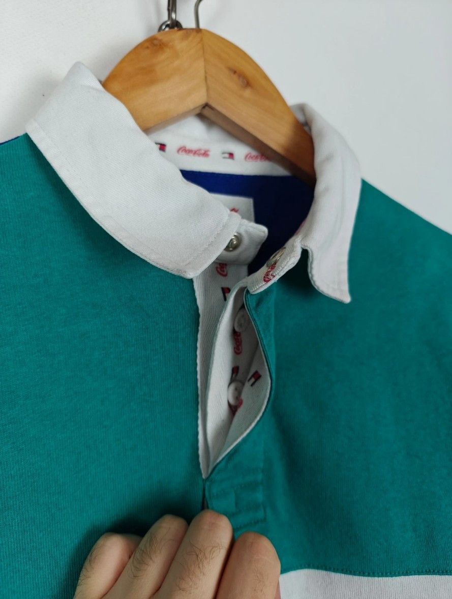 Tommy Hilfiger Tommy Hilfiger x Coca Cola Sweatshirt Collared Logo XS Size US XS / EU 42 / 0 - 8 Thumbnail