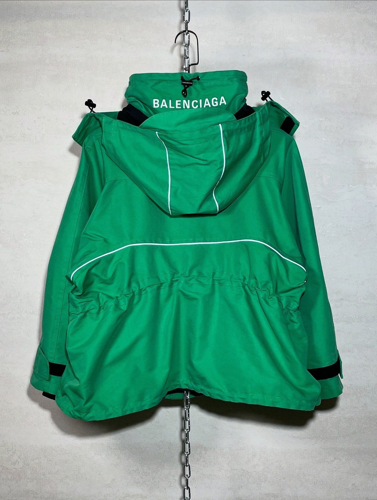 Balenciaga FW16 Green Swing Parka Size US M / EU 48-50 / 2 - 2 Thumbnail