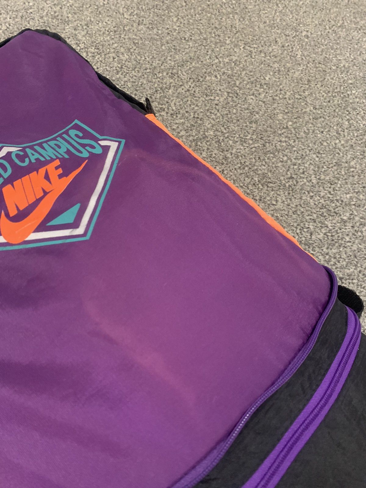 Nike × Vintage 80’s Nike 2in1 Bagpack Swoosh Logo Size ONE SIZE - 3 Thumbnail