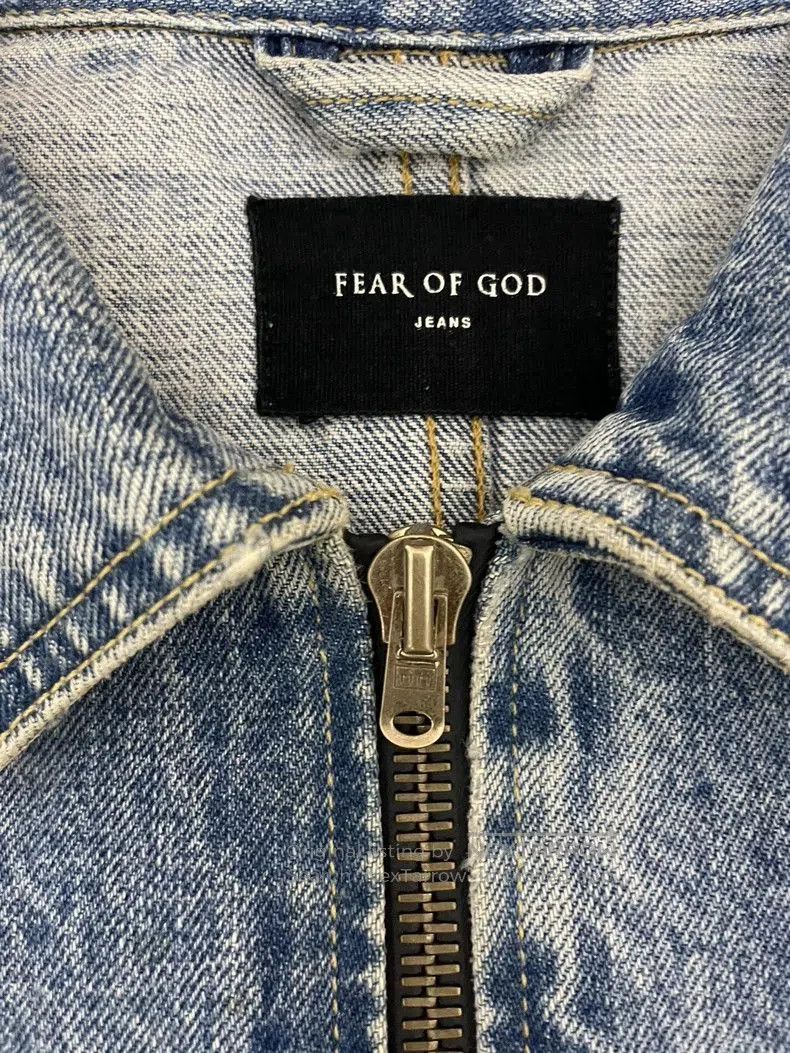 Fear of God Fear of God 5th Splatter Denim Jacket. Size US M / EU 48-50 / 2 - 3 Thumbnail