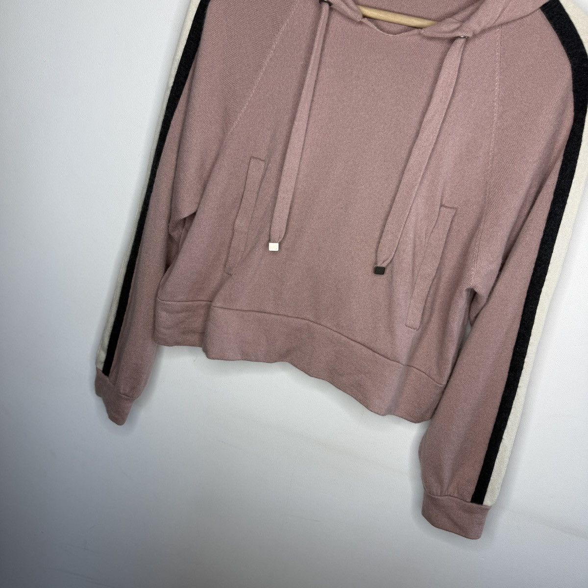 Brunello Cucinelli Brunello Cucinelli Hoodie Cashmere Pink Jumper Sweatshirt Size M / US 6-8 / IT 42-44 - 5 Thumbnail