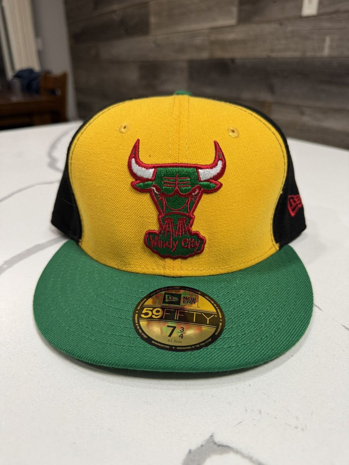 Hat Club × NBA × New Era New Era 59FIFTY World Block Chicago Bulls Hat Size ONE SIZE - 6 Thumbnail