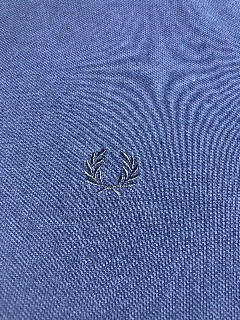 Fred Perry Streetwear T-Shirt Fred Perry blue logo polos Y2K Vintage Size US XL / EU 56 / 4 - 5 Thumbnail