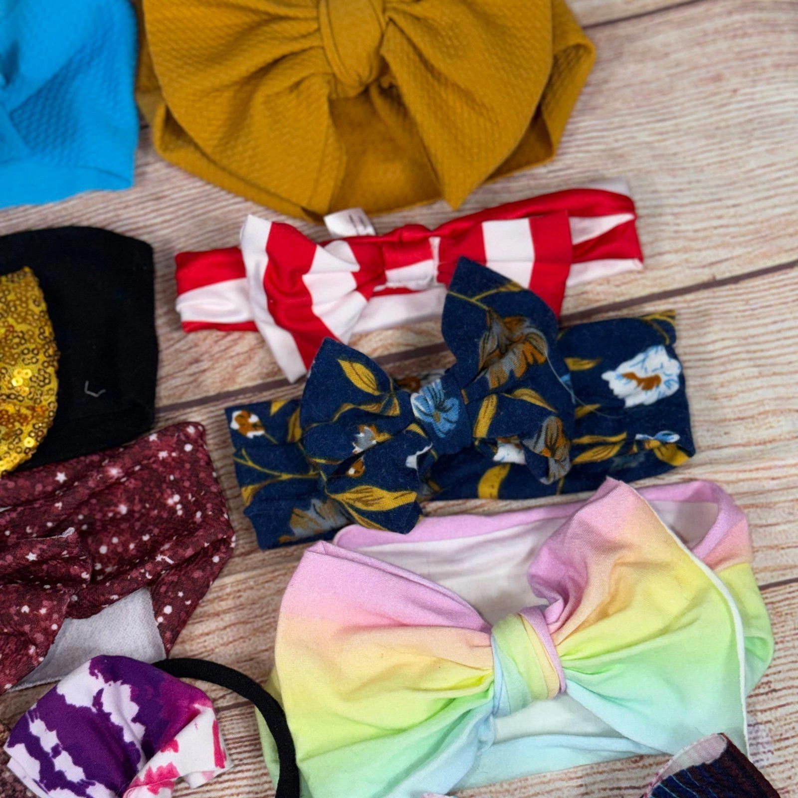 Other Assorted Baby and Toddler Headbands with Bows Size ONE SIZE - 4 Thumbnail