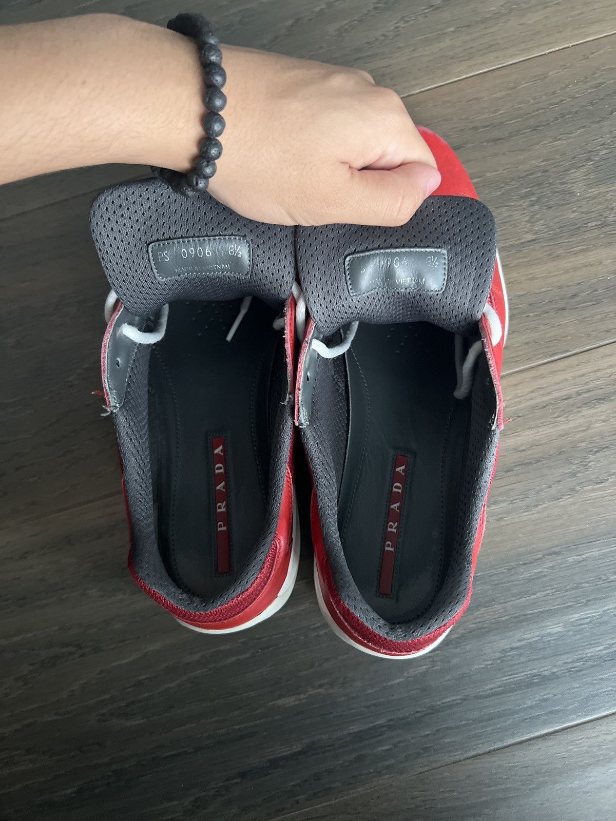 Prada 2000s Prada American Cup Sneakers Size US 8.5 / EU 41-42 - 6 Thumbnail