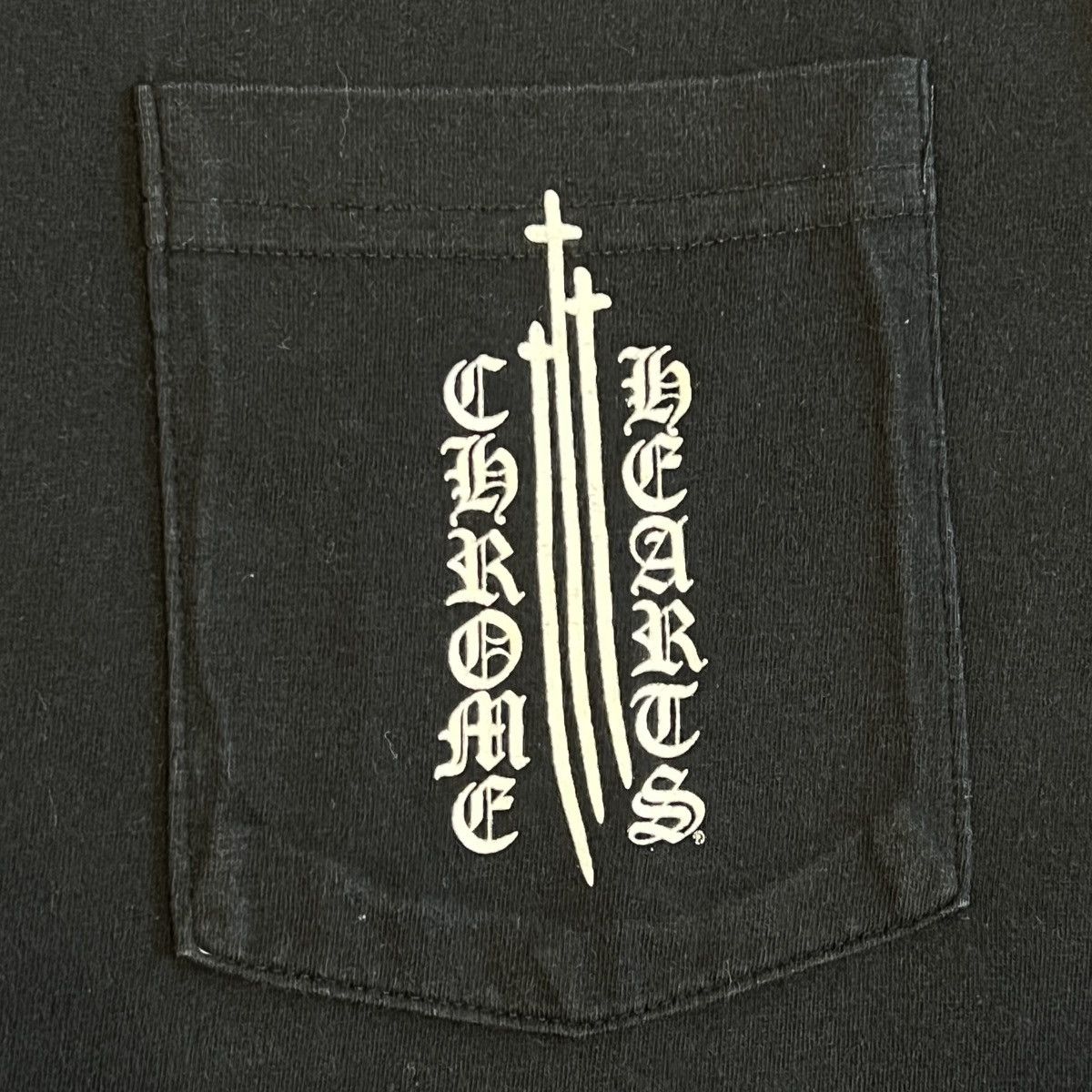 Chrome Hearts × Hypebeast × Vintage Chrome Hearts Big Sword Logo Long Sleeve Shirt Size US M / EU 48-50 / 2 - 6 Thumbnail
