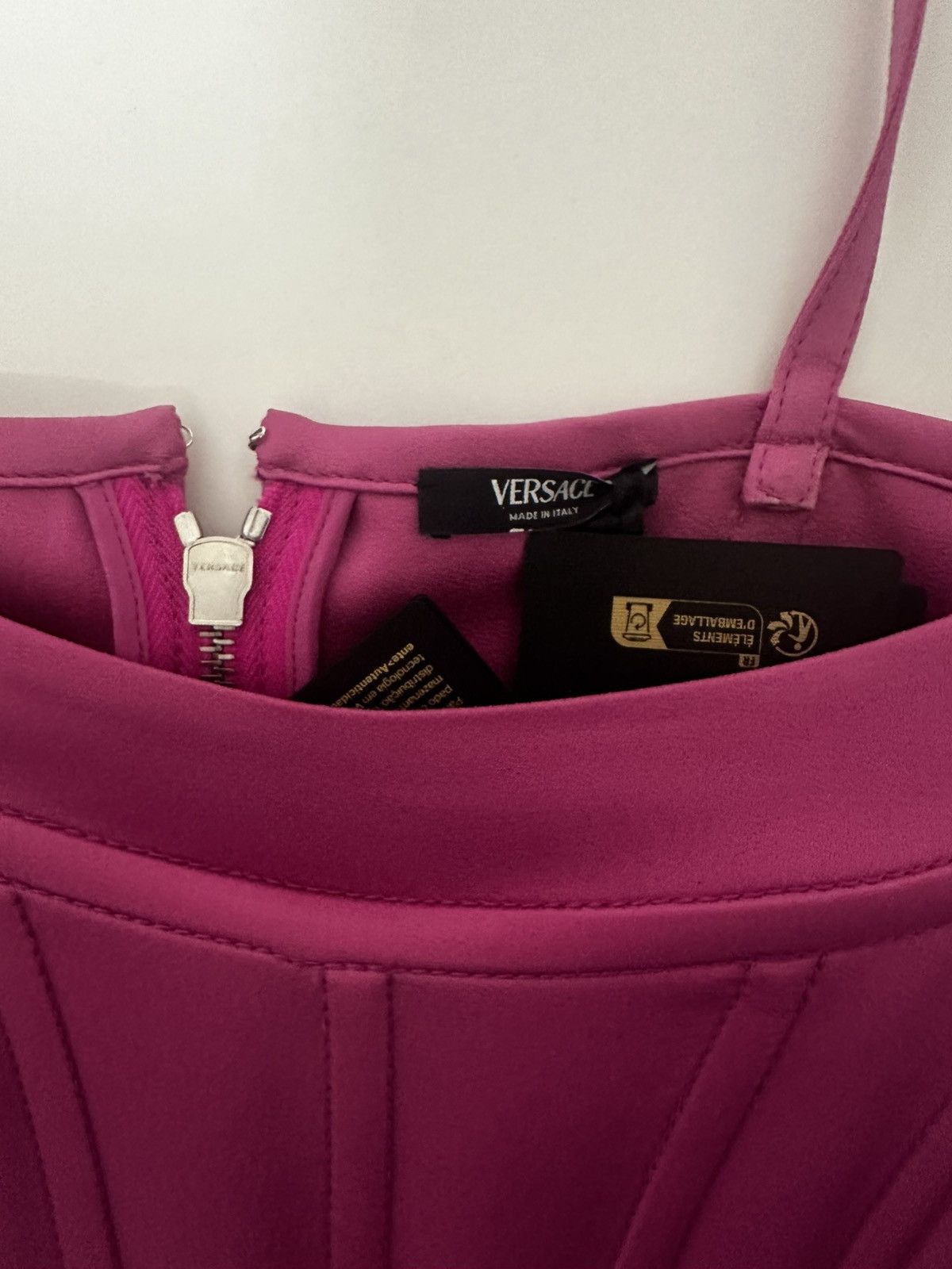 Versace Versace Pink Top Size XS / US 0-2 / IT 36-38 - 2 Thumbnail