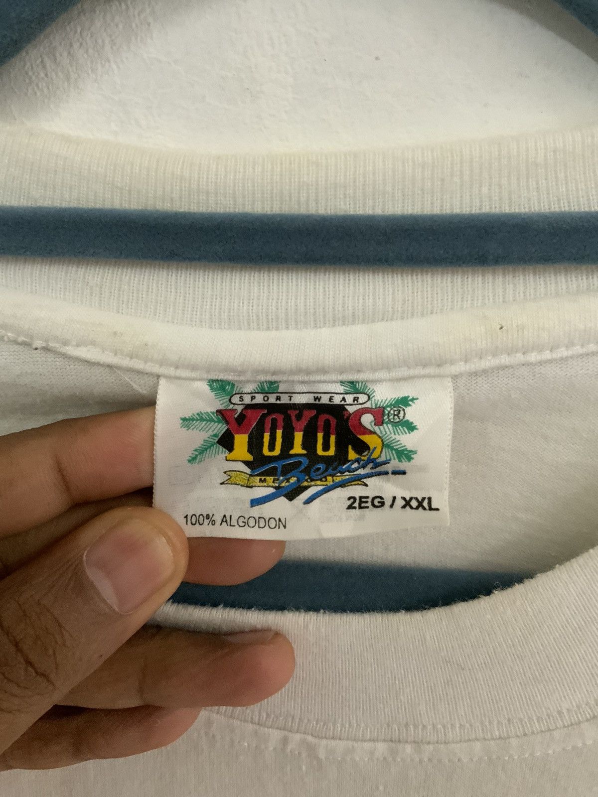 Vintage Vintage Playa Del Carmen Frog Tee Size US XXL / EU 58 / 5 - 9 Thumbnail