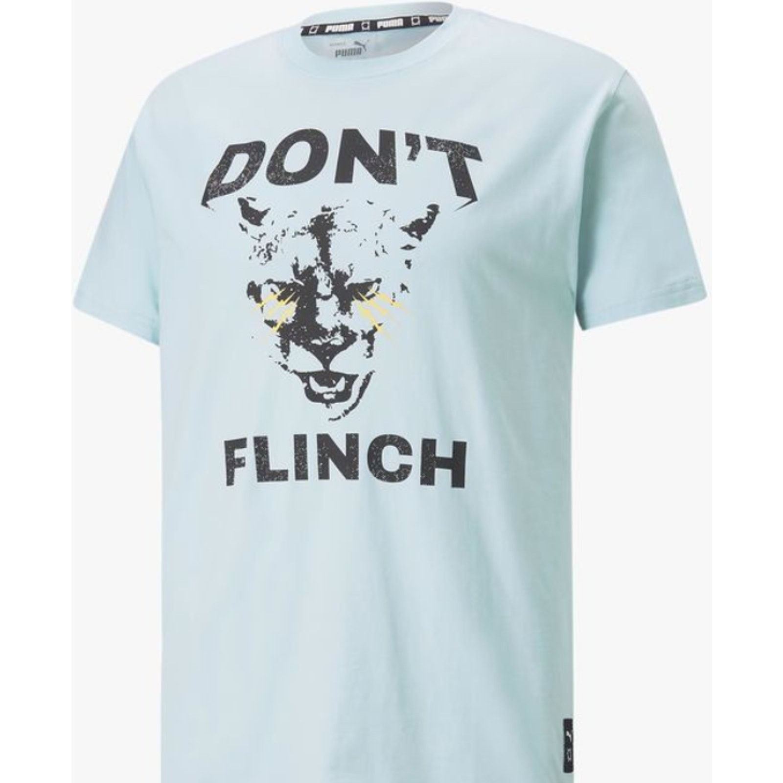 Puma Rebound Short Sleeve Print Tee Streetwear 536475-01 T-Shirt Size US M / EU 48-50 / 2 - 2 Thumbnail