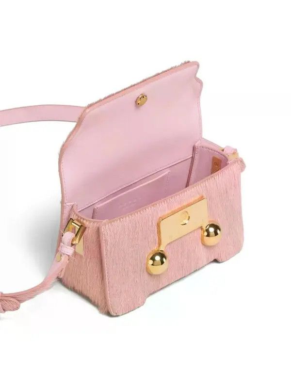 Marni o1w1db11125 Size :OS /Leather Shoulder Bag in Pink Size ONE SIZE - 4 Thumbnail