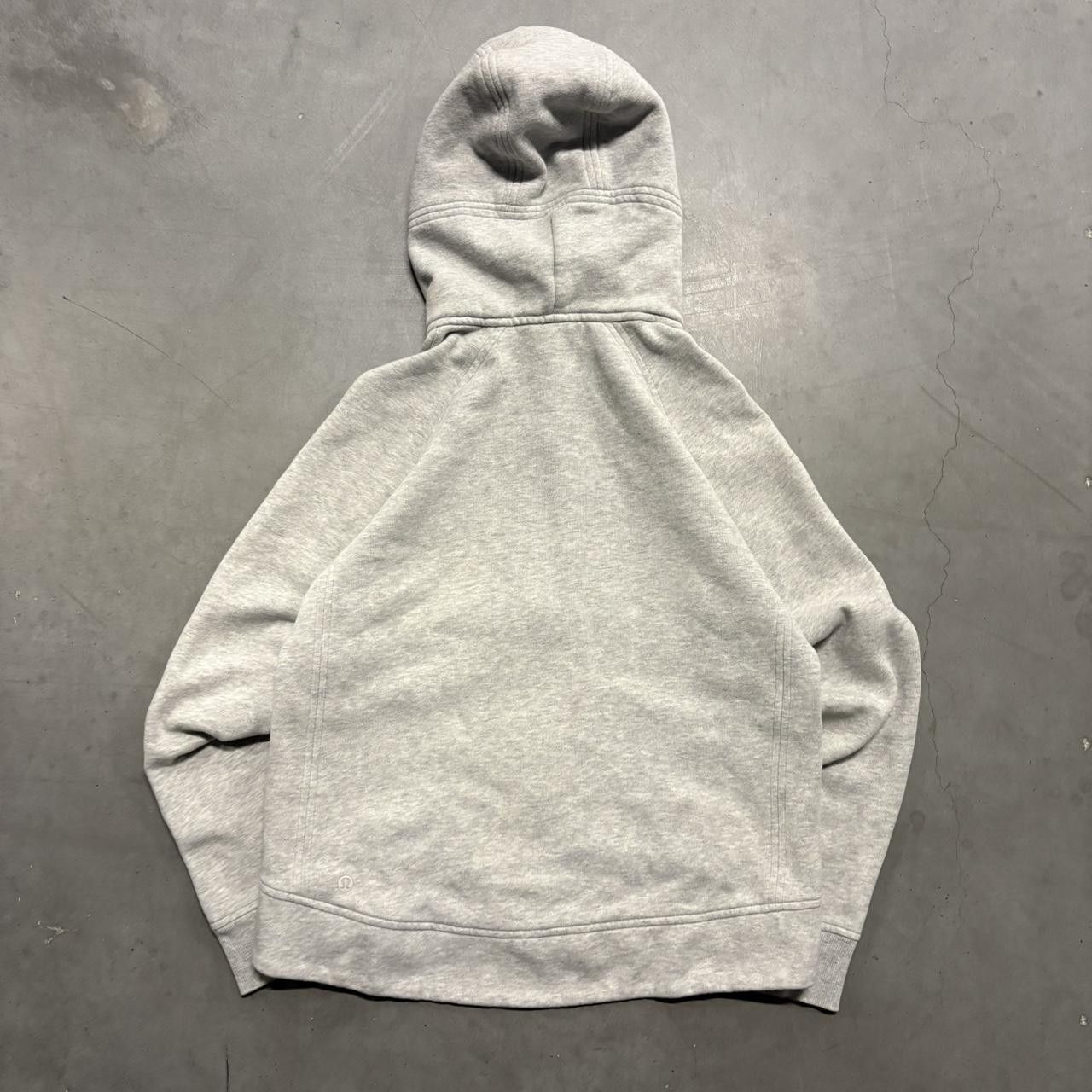 Vintage Crazy Vintage Y2K/2000s Blank Grey Zipup Hoodie! Size US S / EU 44-46 / 1 - 2 Thumbnail