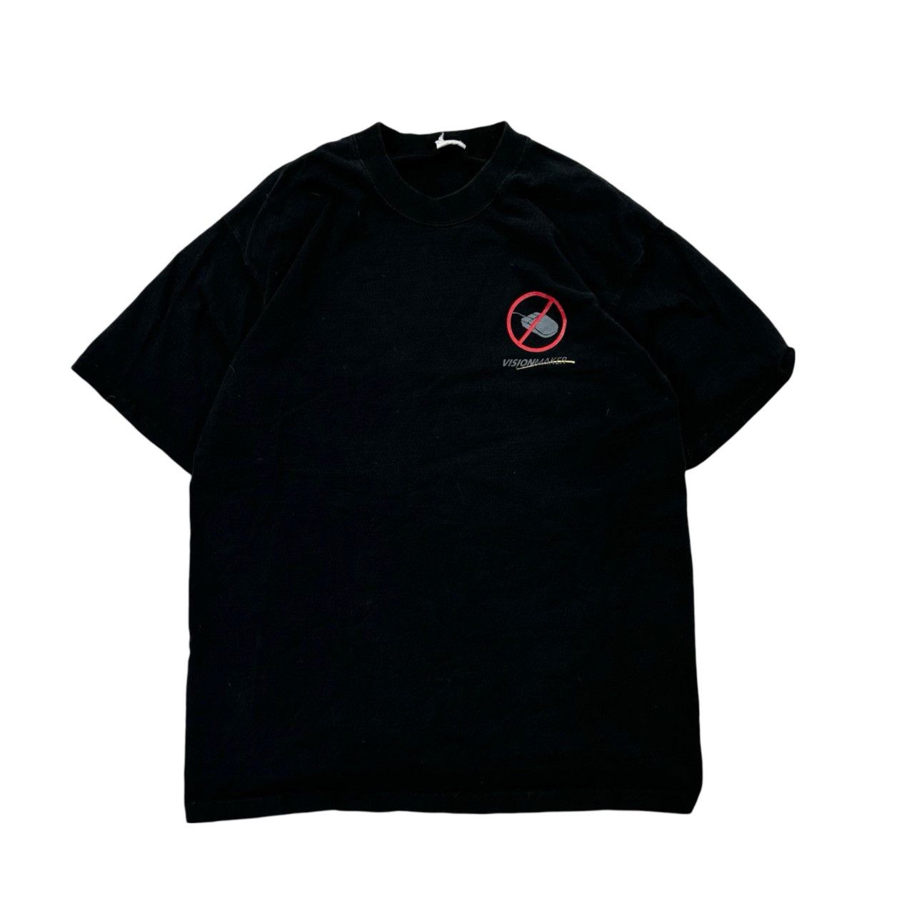 Vintage Vintage 90s Vision Maker Cyber Mouse Promo Graphic T Shirt Size US L / EU 52-54 / 3 - 1 Thumbnail