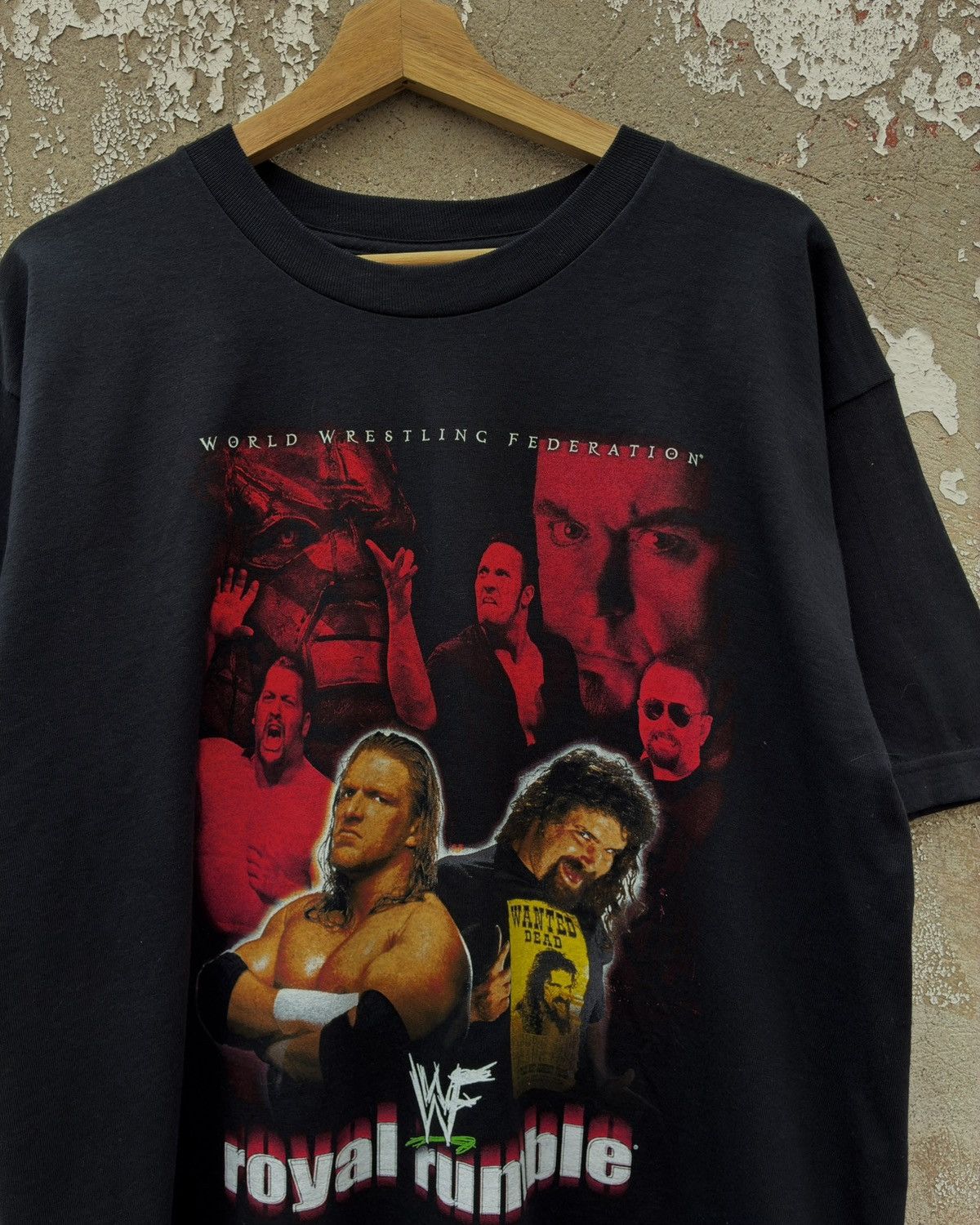 WWF “VERY RARE” Vintage 2000 Royal Rumble Tee Size US L / EU 52-54 / 3 - 2 Thumbnail