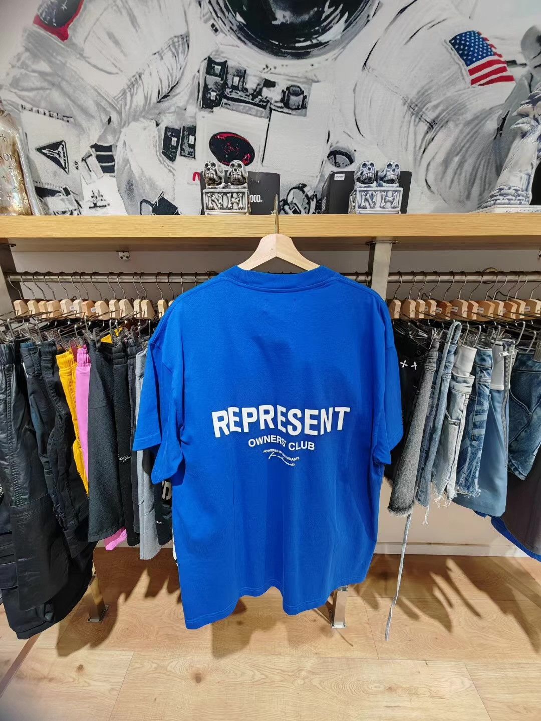 Represent Clo. Represent Basic Back Letter Print Short Sleeve Tee Q15 Size US L / EU 52-54 / 3 - 1 Thumbnail