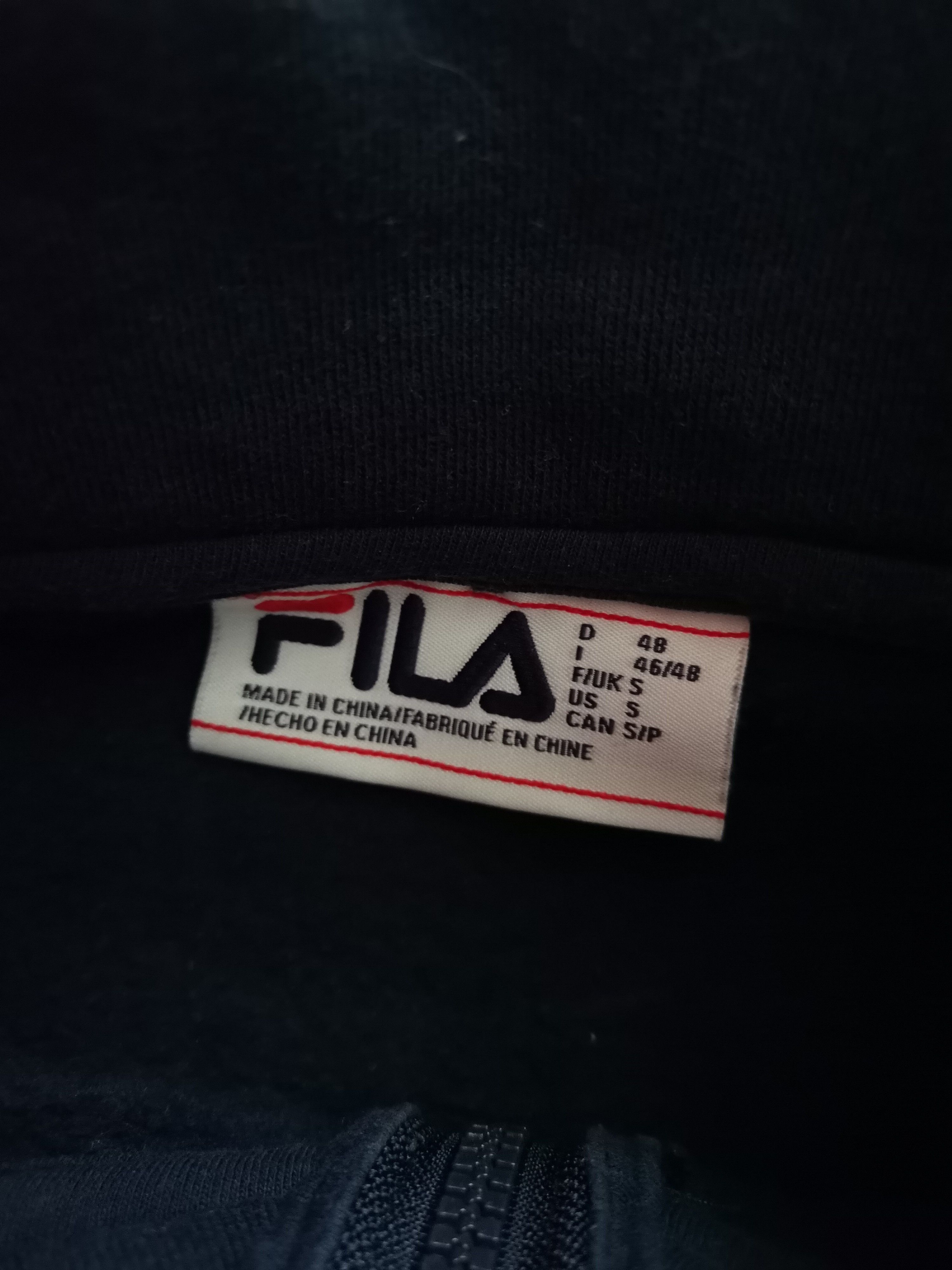Fila Fila Women's Quarter Zip Sweatshirt Size S / US 4 / IT 40 - 3 Thumbnail