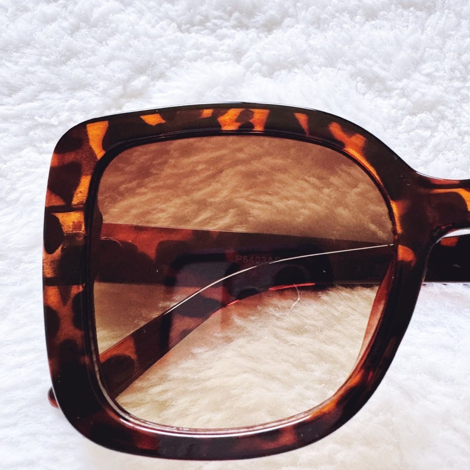 Other Eva Tortoise Brown Square-Framed Sunglasses Size ONE SIZE - 2 Thumbnail