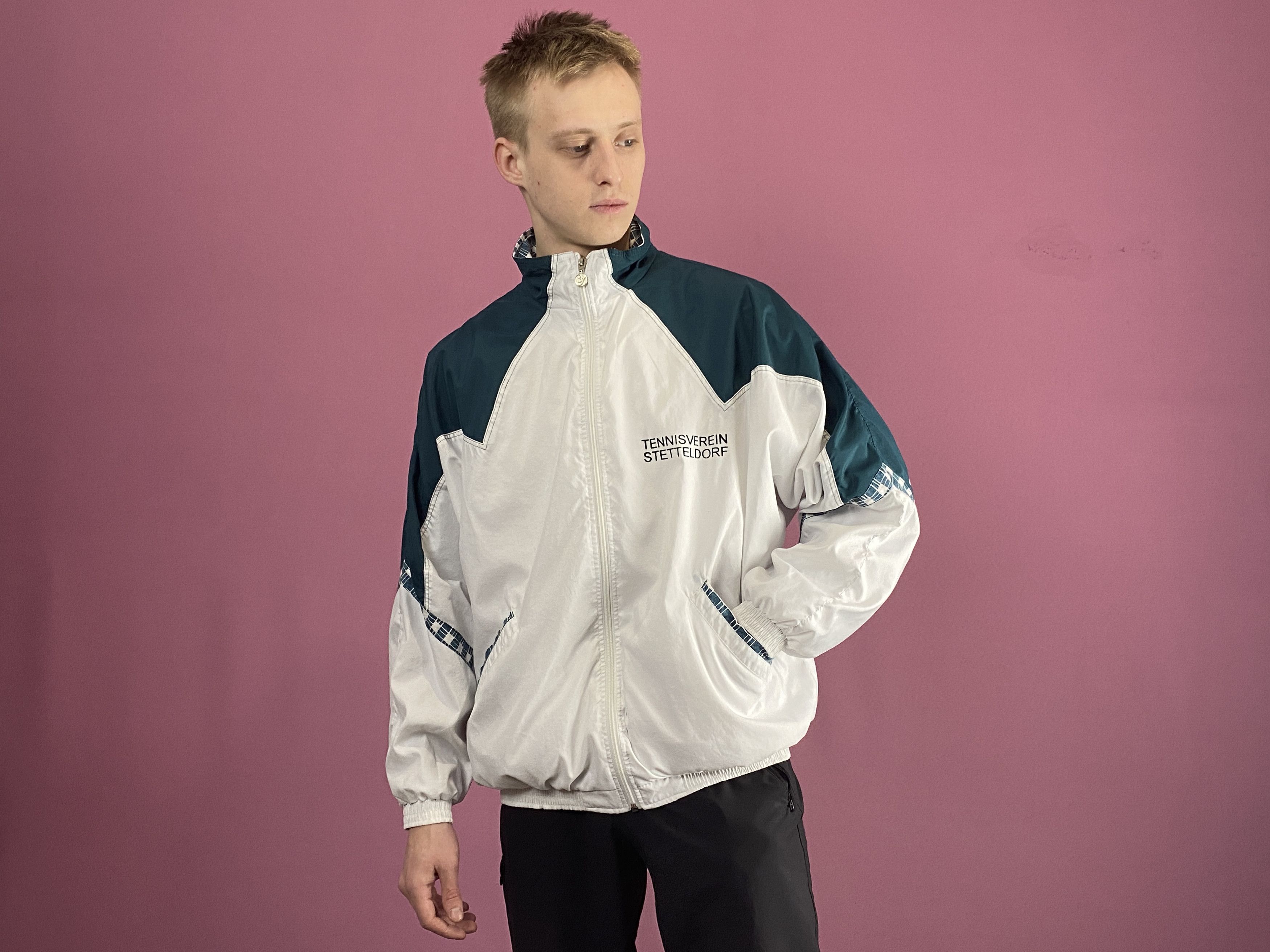 Vintage B-Sportive Vintage Men's Windbreaker Jacket - M Size US M / EU 48-50 / 2 - 4 Thumbnail