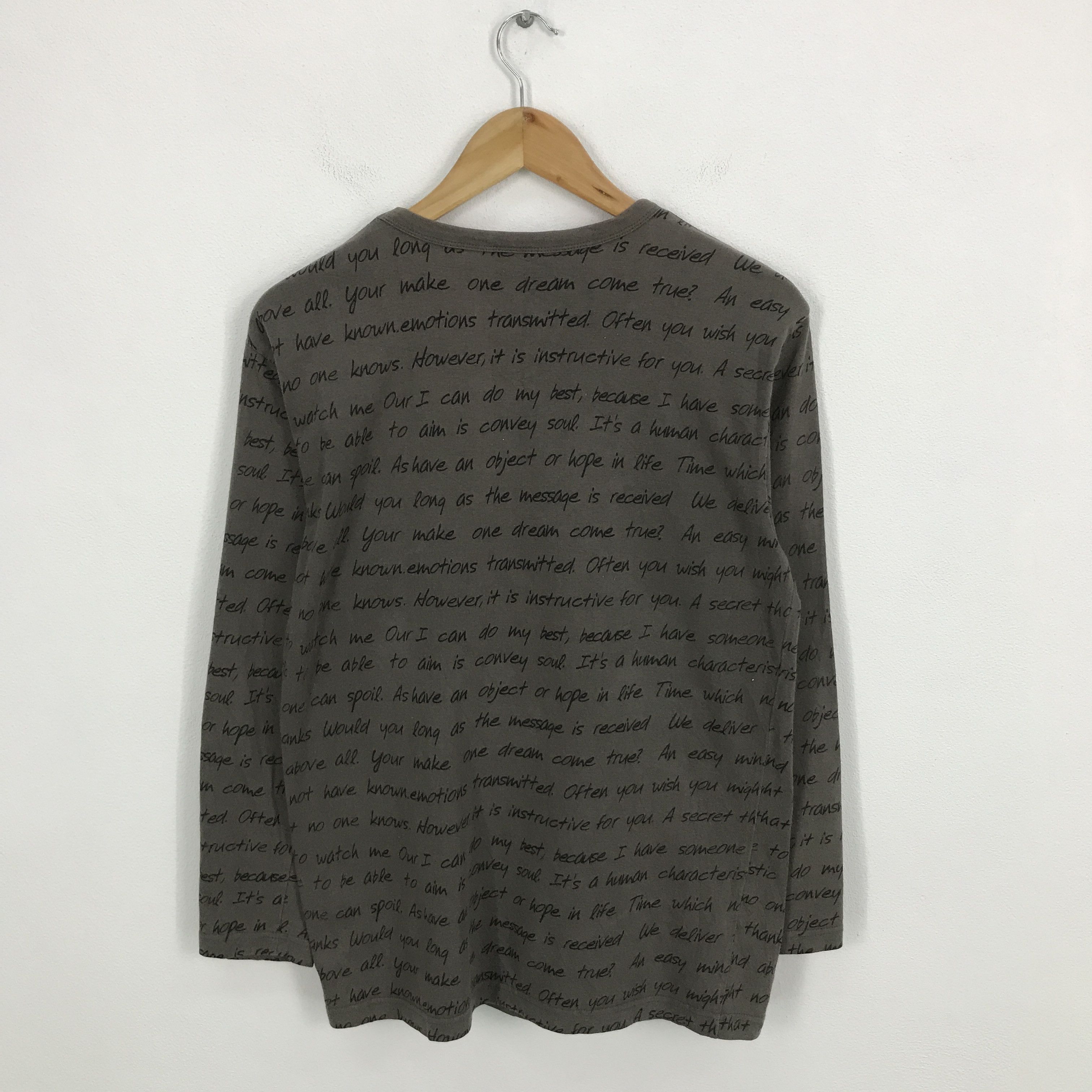 Japanese Brand japanese brand Punk style long sleeve tshirts Size US M / EU 48-50 / 2 - 2 Thumbnail