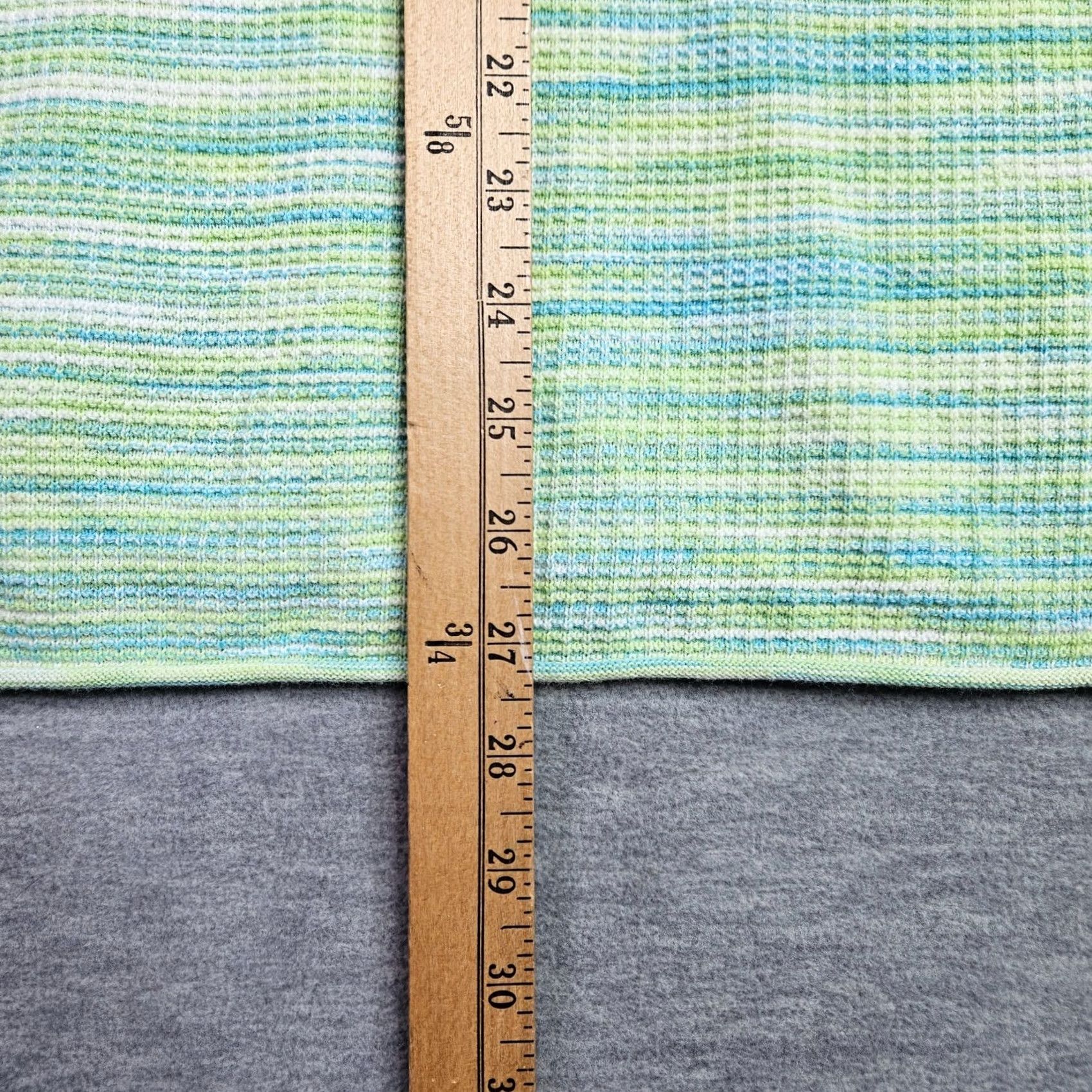 Talbots Talbots Women's Size Medium Knit Sweater 3/4 Sleeve Blue Cardigan Casual Modern Knit Cotton Regular Mens? Size M / US 6-8 / IT 42-44 - 5 Thumbnail