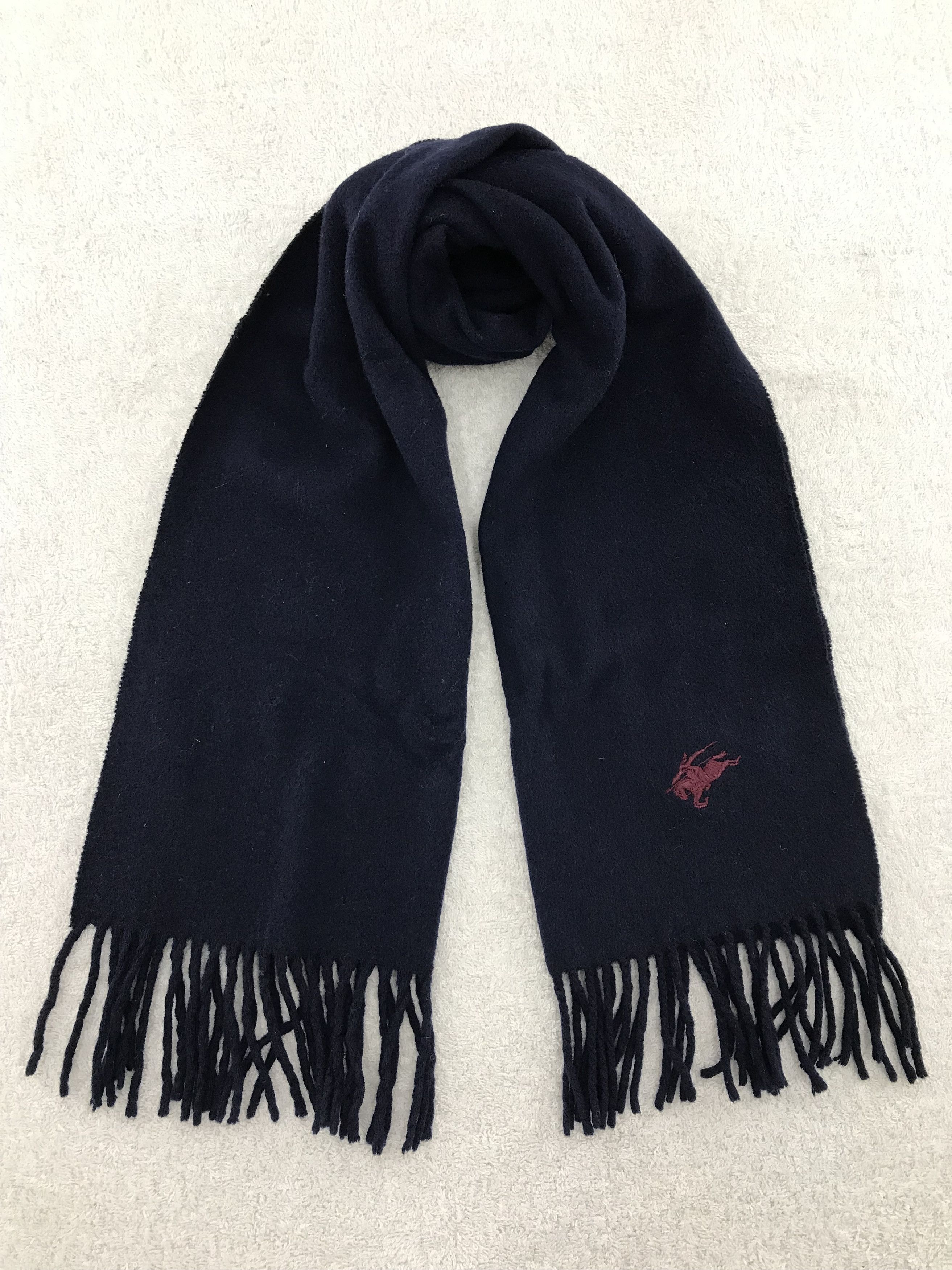Burberry × Vintage Burberry Scarf / Muffler / Neckwear - WW447 Size ONE SIZE - 1 Thumbnail