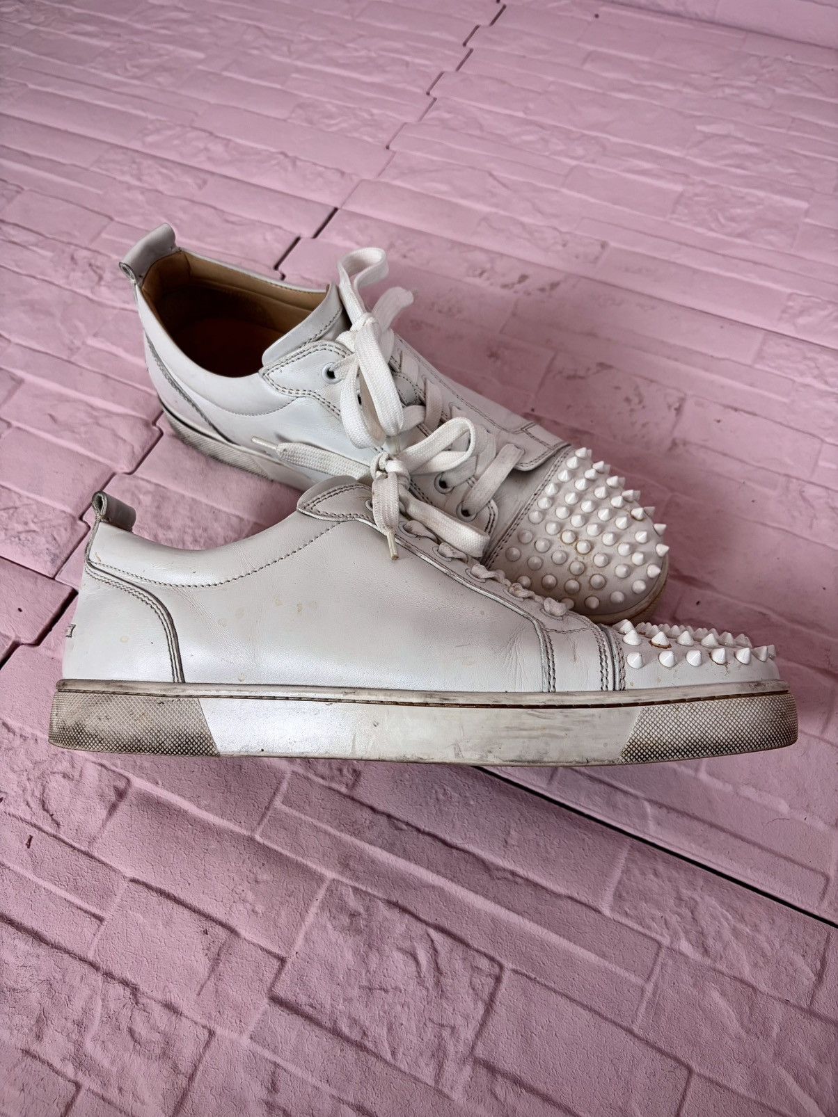 Christian Louboutin Christian louboutin spike sneaker Size US 12 / EU 45 - 3 Thumbnail