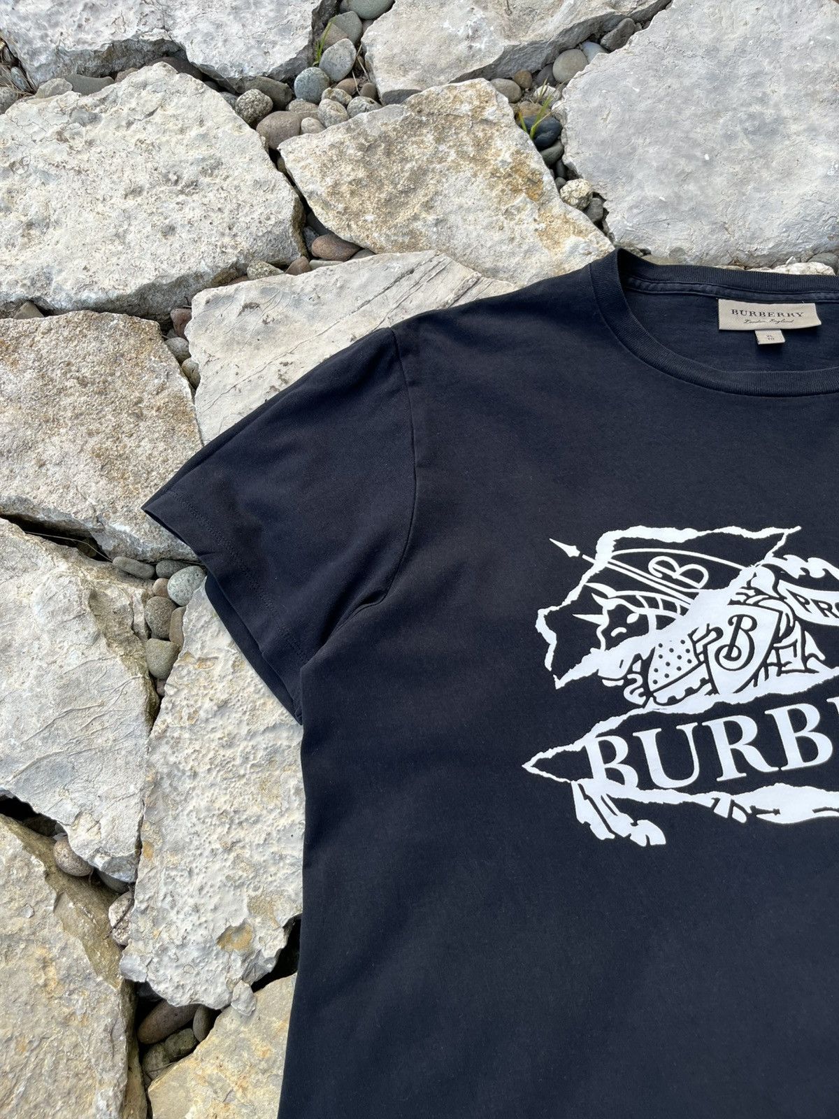 Burberry × Burberry Prorsum Burberry Prorsum cruise abtot logo knight t-shirt tee luxury Size US XL / EU 56 / 4 - 5 Thumbnail