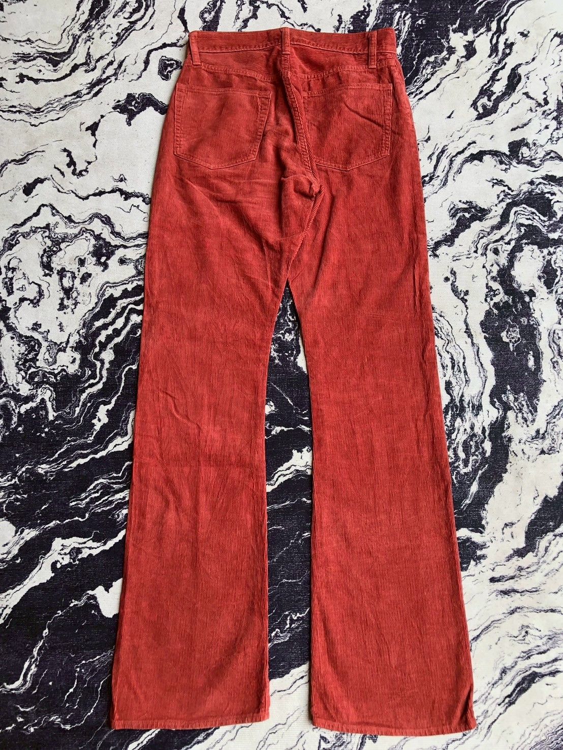 45rpm 45RPM Vintage 90s Japanese Archive Corduroy Pants Size 29" - 2 Thumbnail