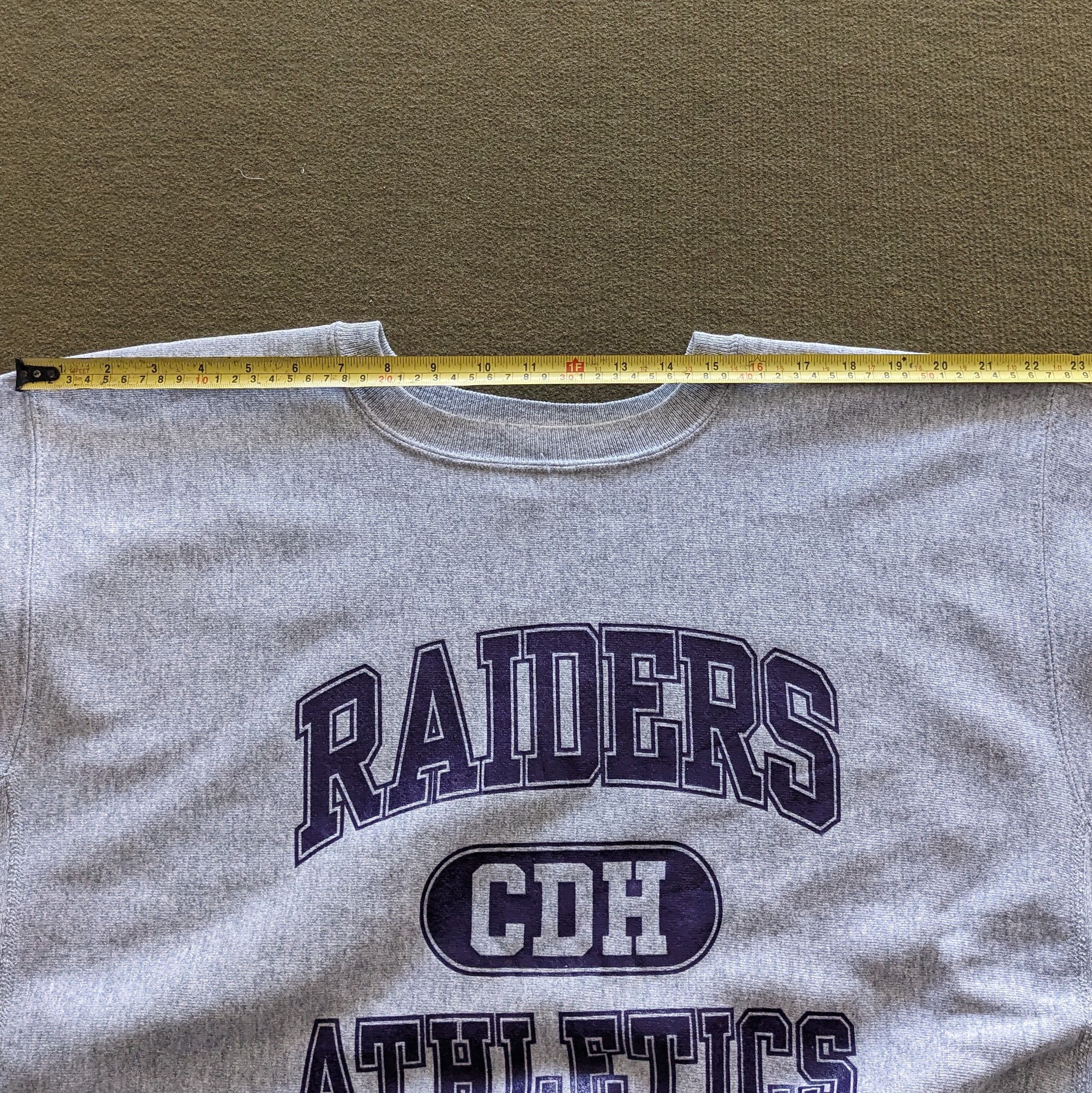 Other Vintage RAIDERS CDH Athletics American Sweatshirt Size US XL / EU 56 / 4 - 4 Thumbnail