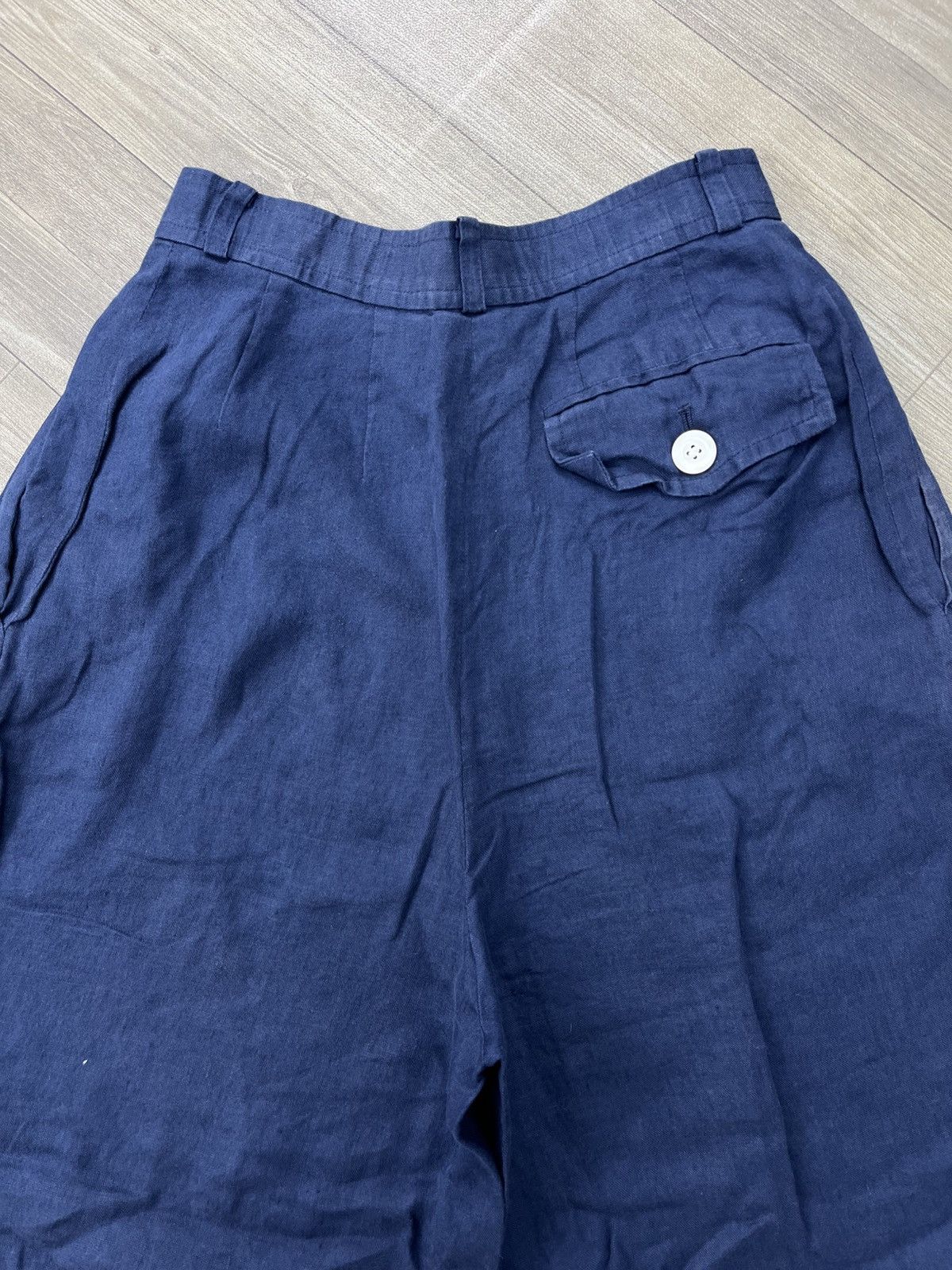 Givenchy Vintage Live Givenchy Cotton Blue Short Pants Size US 27 - 10 Thumbnail