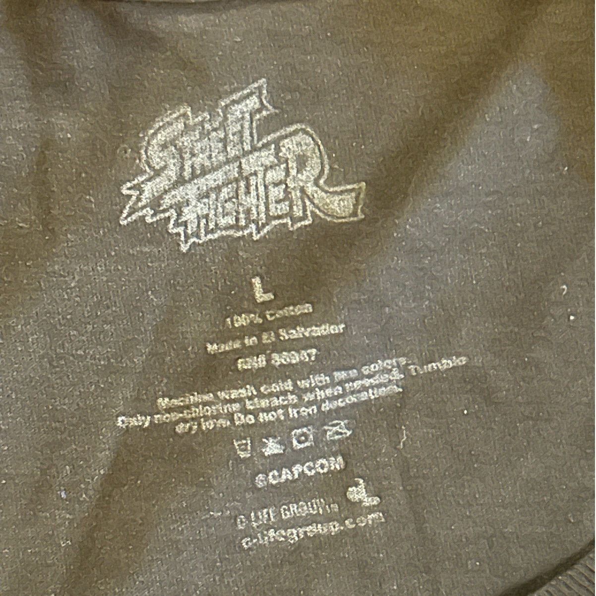 Street Fighter Street Fighter Capcom Graphic Tee Black Size L Gamer Shirt Size US L / EU 52-54 / 3 - 2 Thumbnail