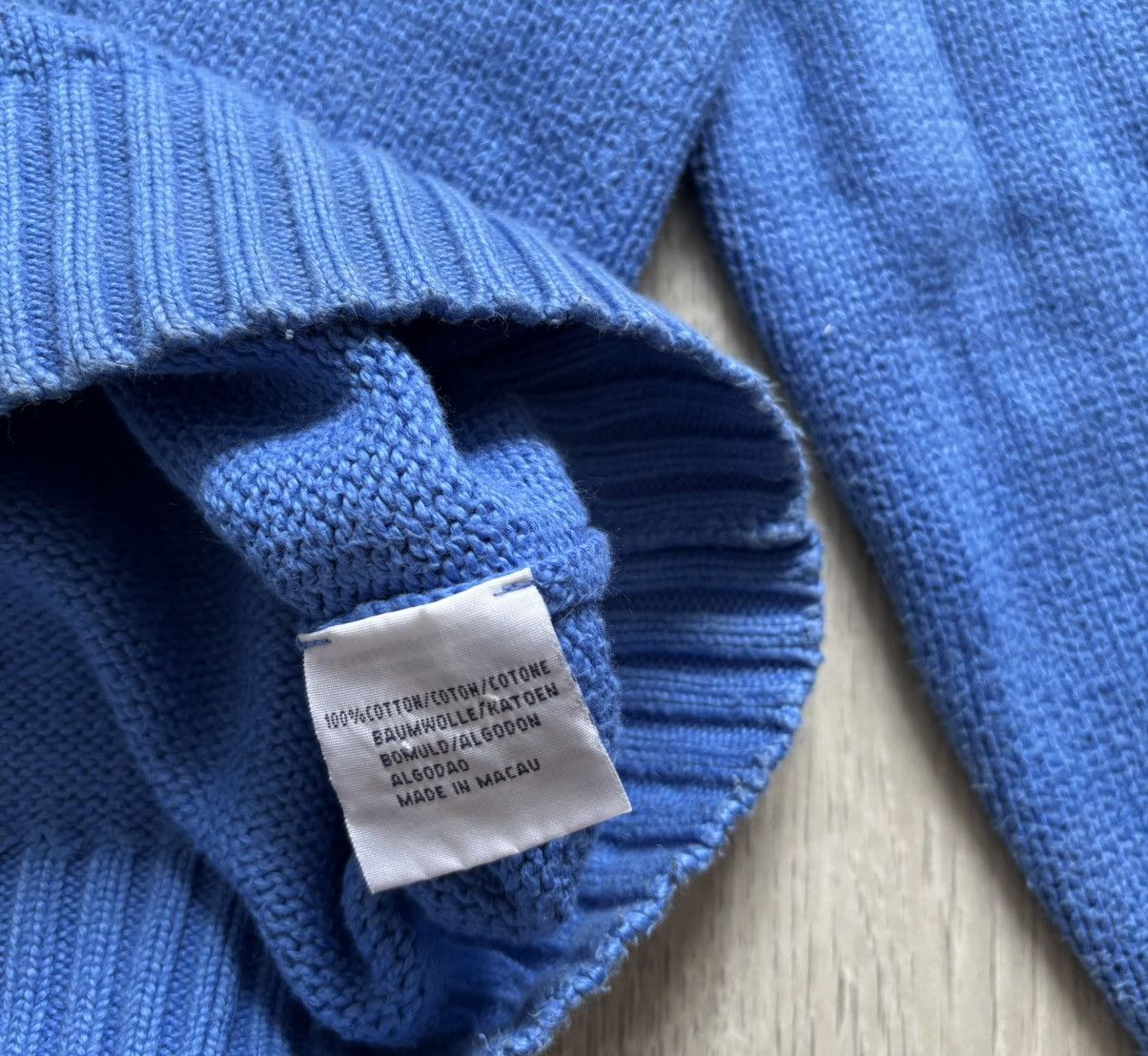 Polo Ralph Lauren × Vintage Vintage Polo Ralph Lauren Sweater Orange Logo Size US M / EU 48-50 / 2 - 4 Thumbnail