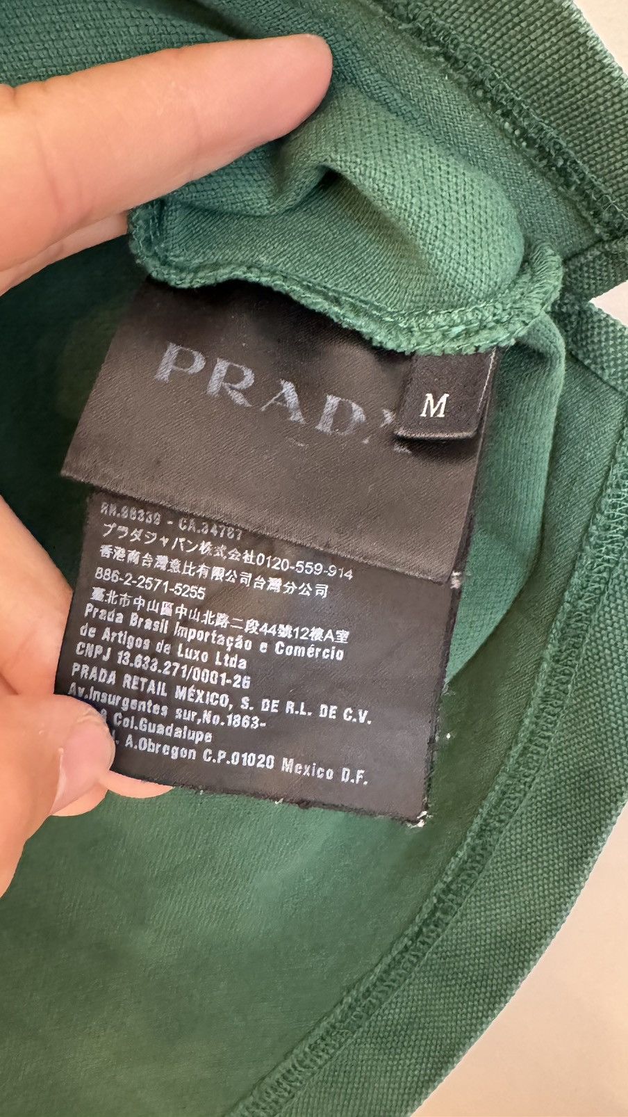 Prada Prada red tab classic polo rare green Size US M / EU 48-50 / 2 - 6 Thumbnail