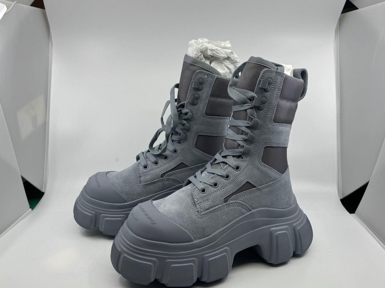Alexander Wang Alexander Wang Storm Combat Boots Women's NEW 36EU Size US 6 / IT 36 - 2 Thumbnail
